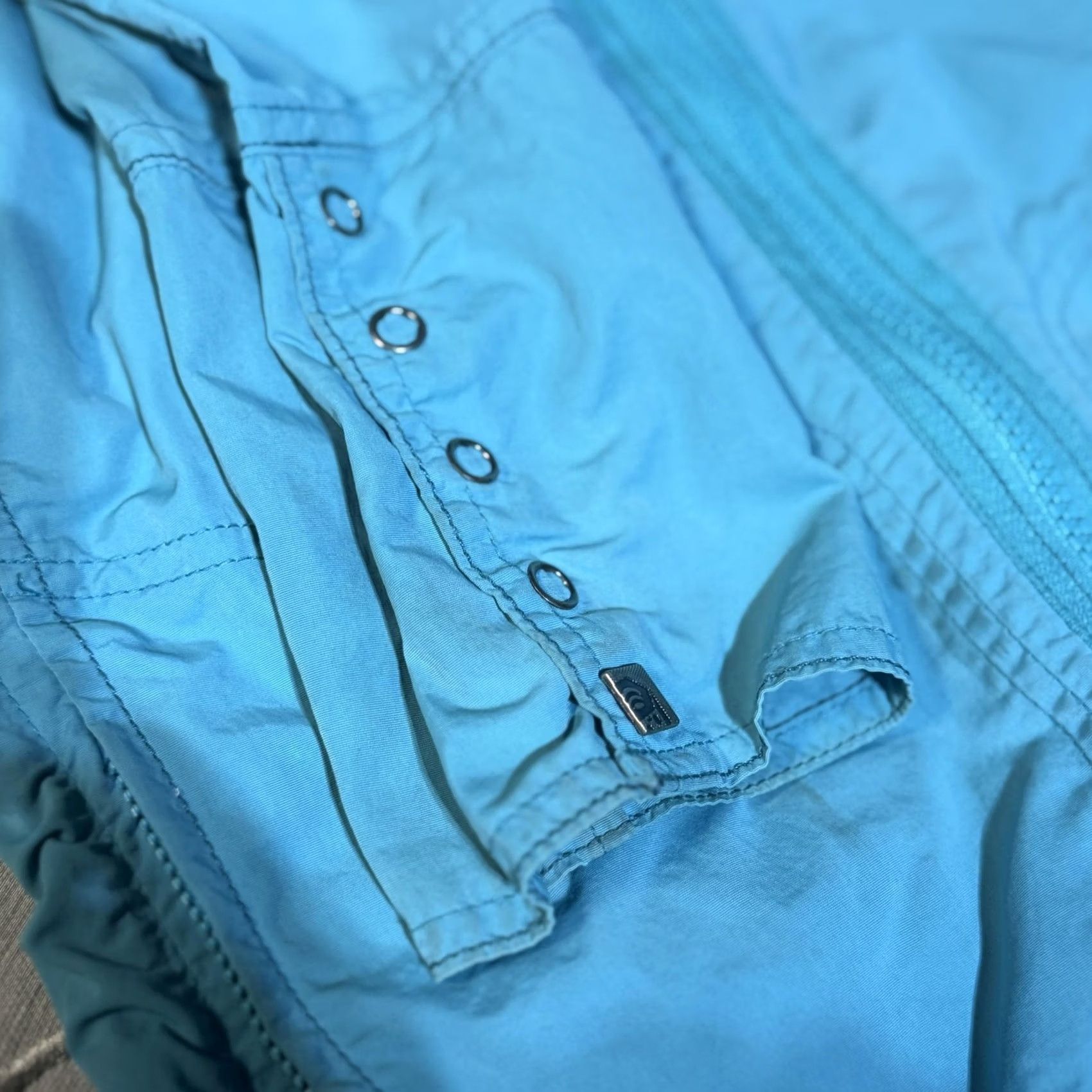 Mountain Hardwear Mountain Hardwear Jacket Womens 8 Teal Hooded Full Zip Lightweight Windbreaker Jacket Womens 8 Teal Hooded Full Zip Lightweight Windbreaker Size M / US 6-8 / IT 42-44 - 7 Thumbnail
