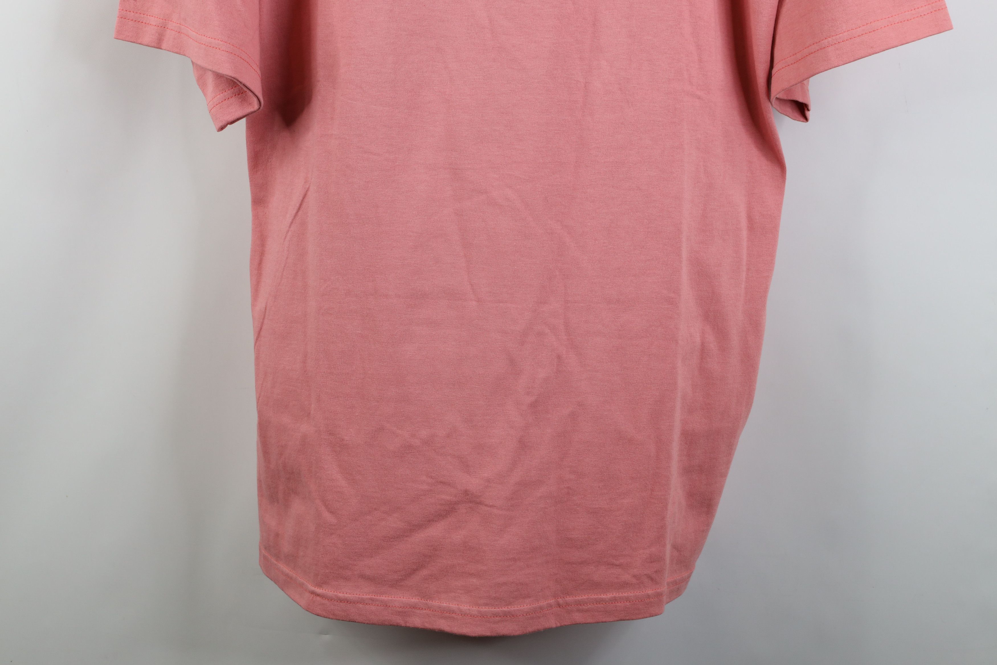 Vintage Vintage 90s Streetwear Alaska Flower Baggy Fit T-Shirt Pink Size XL / US 12-14 / IT 48-50 - 3 Thumbnail