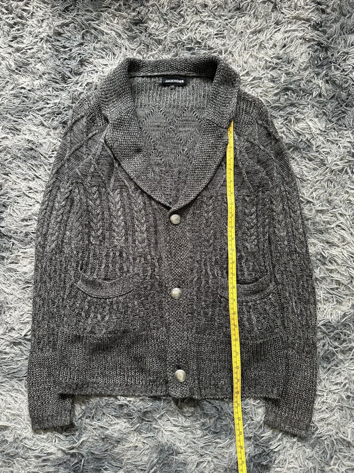 JACKROSE 2021 JACKROSE - Japan j-rock knitted cardigan Size US M / EU 48-50 / 2 - 13 Thumbnail