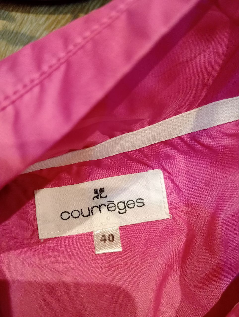 Courreges COURREGES SPORT FUTUR VEST JACKET - SIZE 40 PINK Size S / US 4 / IT 40 - 7 Thumbnail