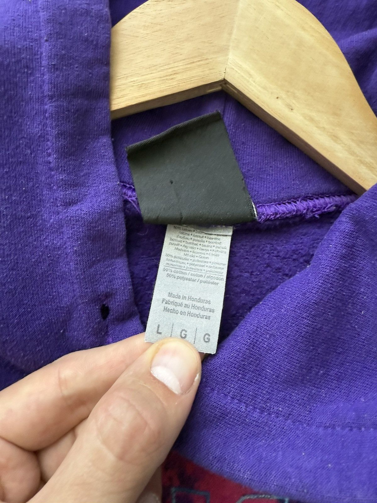 Thrasher Rare Thrasher Atlantic Drift Purple Hooded Size US L / EU 52-54 / 3 - 6 Thumbnail