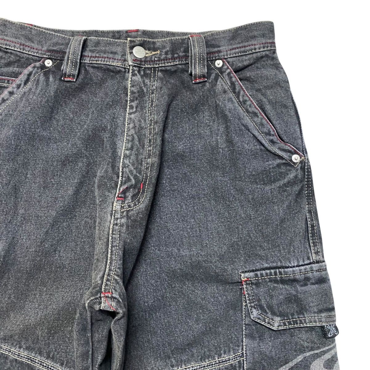 Japanese Brand Vintage Piko Denim Baggy Jeans Cargo Size US 28 / EU 44 - 5 Thumbnail