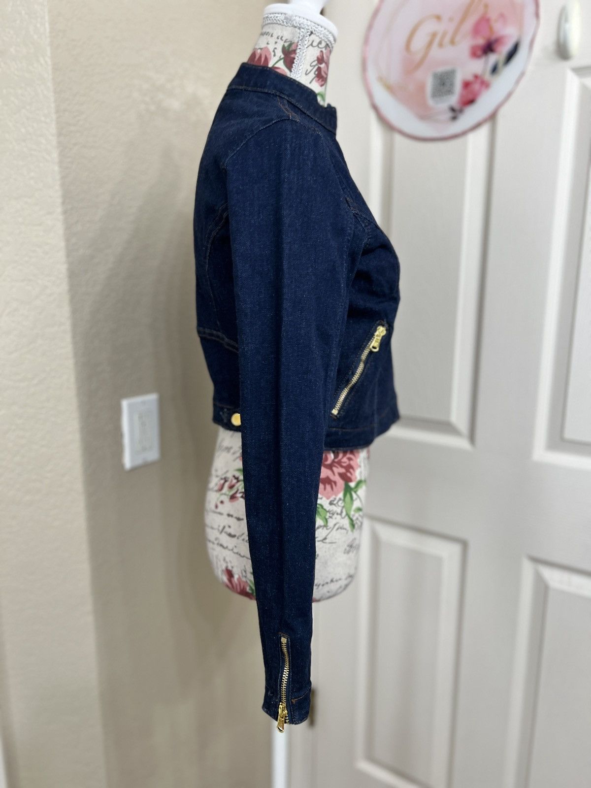 I.N.C INC International Concepts Dark Blue Jacket size XS Size XS / US 0-2 / IT 36-38 - 2 Thumbnail