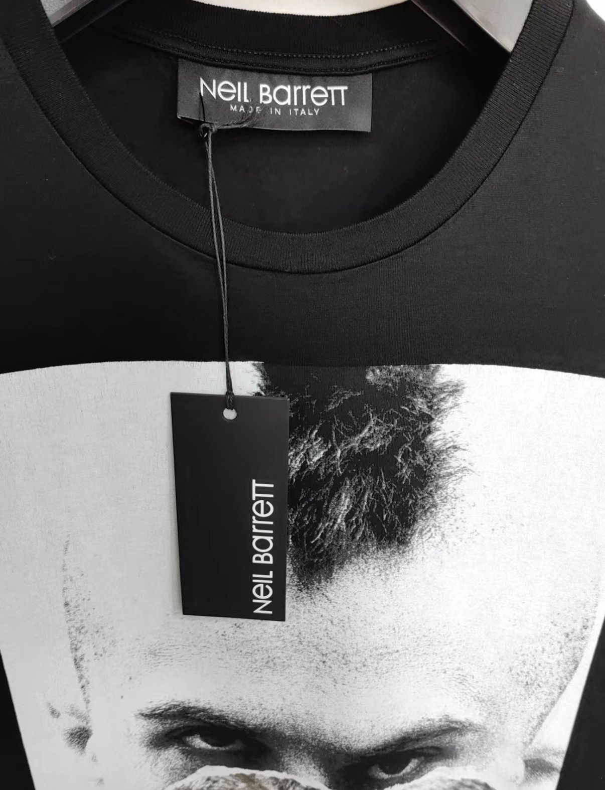 Neil Barrett Neil Barrett 100% Cotton Short Sleeve T-shirt J30 Size US L / EU 52-54 / 3 - 4 Thumbnail
