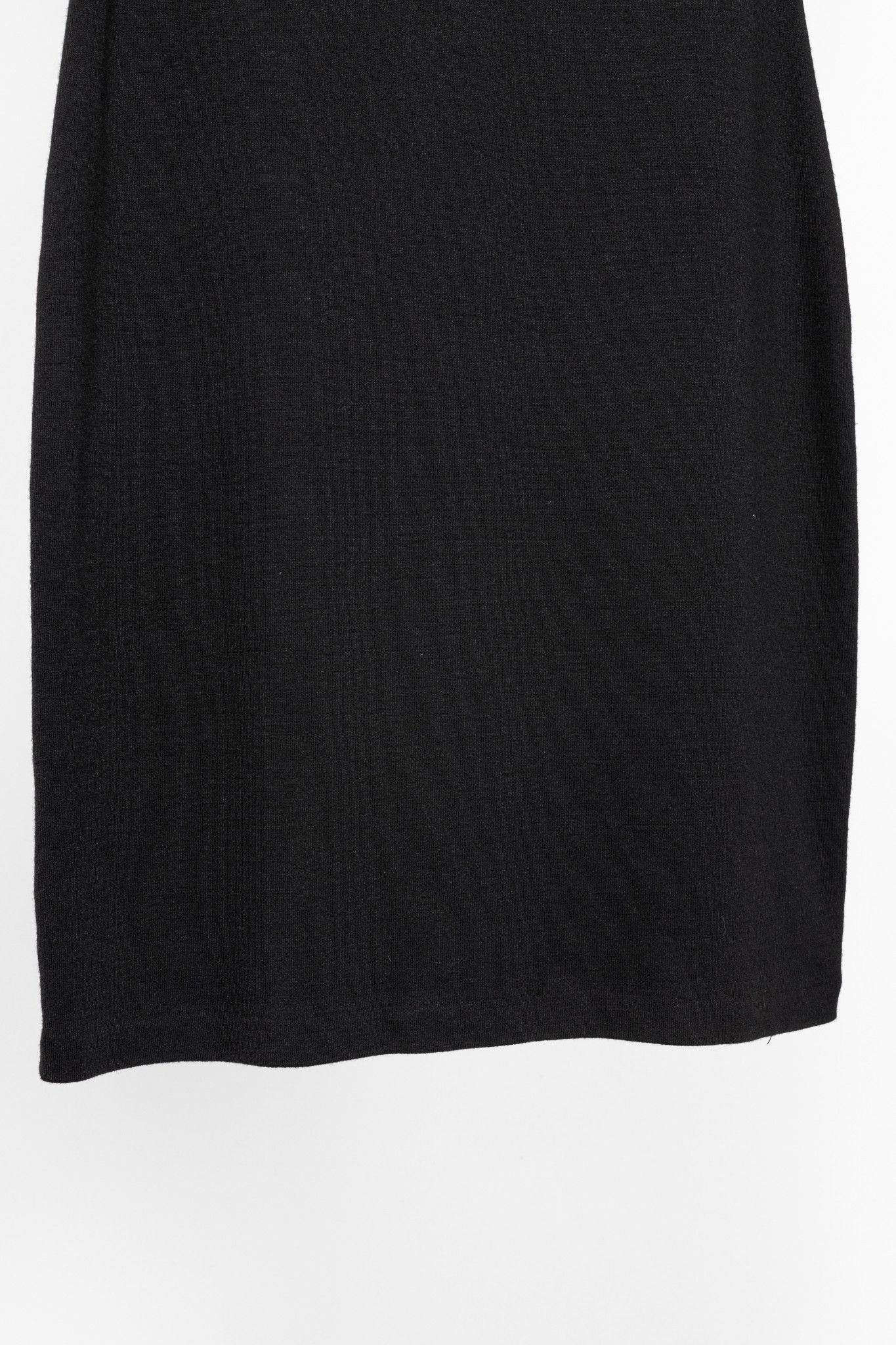 St. John St. John Caviar AW16 Black Wool-Blend Knit Sleeveless Dress Size M / US 6-8 / IT 42-44 - 6 Thumbnail