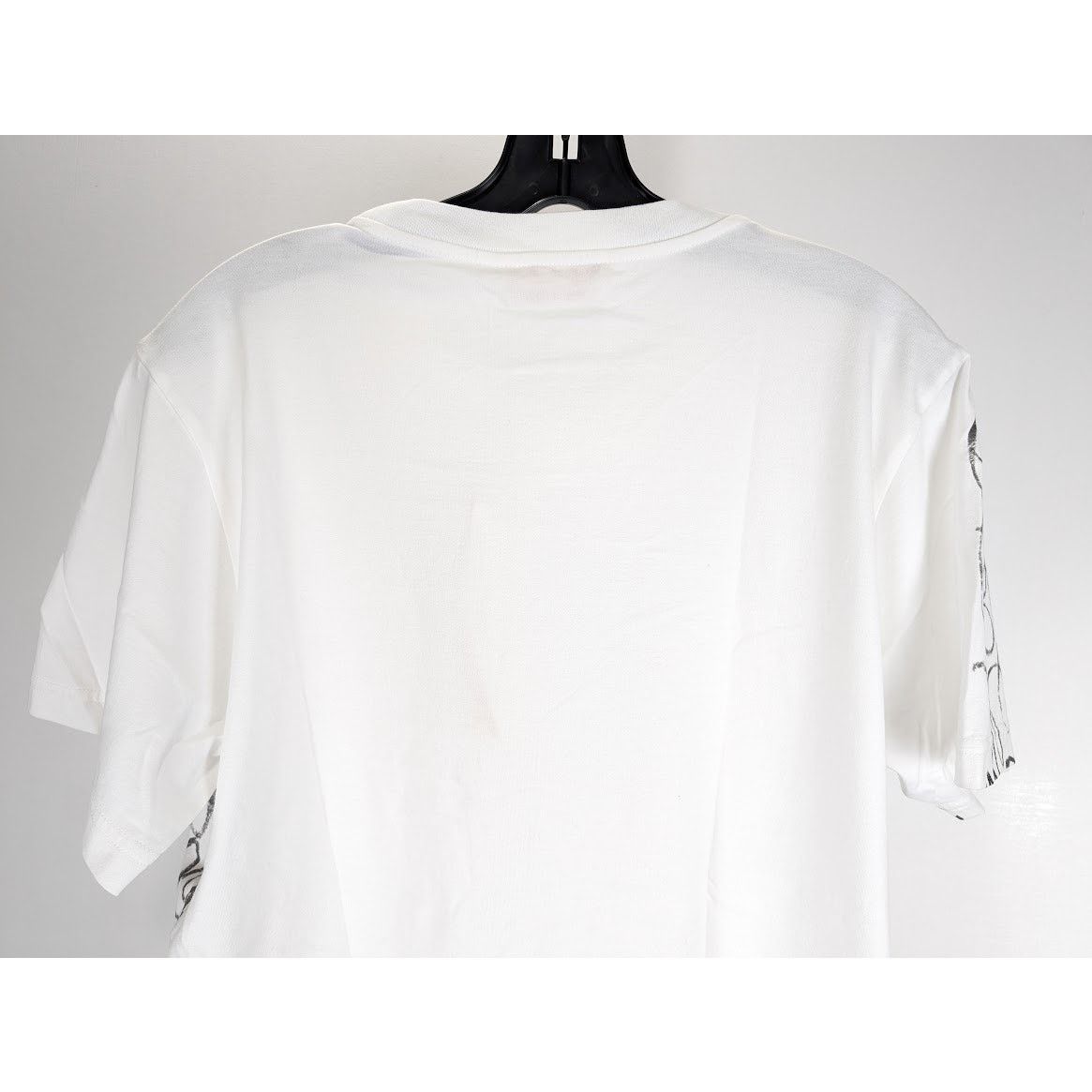 Marni o1rshd1 Scribbled Marni Organic Jersey T-Shirt in Lily White Size US M / EU 48-50 / 2 - 11 Thumbnail