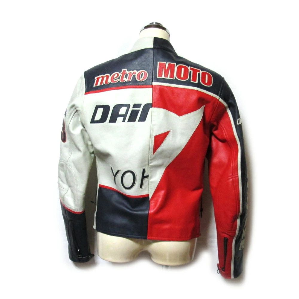 Yohji Yamamoto Y's Yohji Yamamoto × DAINESE real leather rider jacket Size US XXL / EU 58 / 5 - 2 Thumbnail