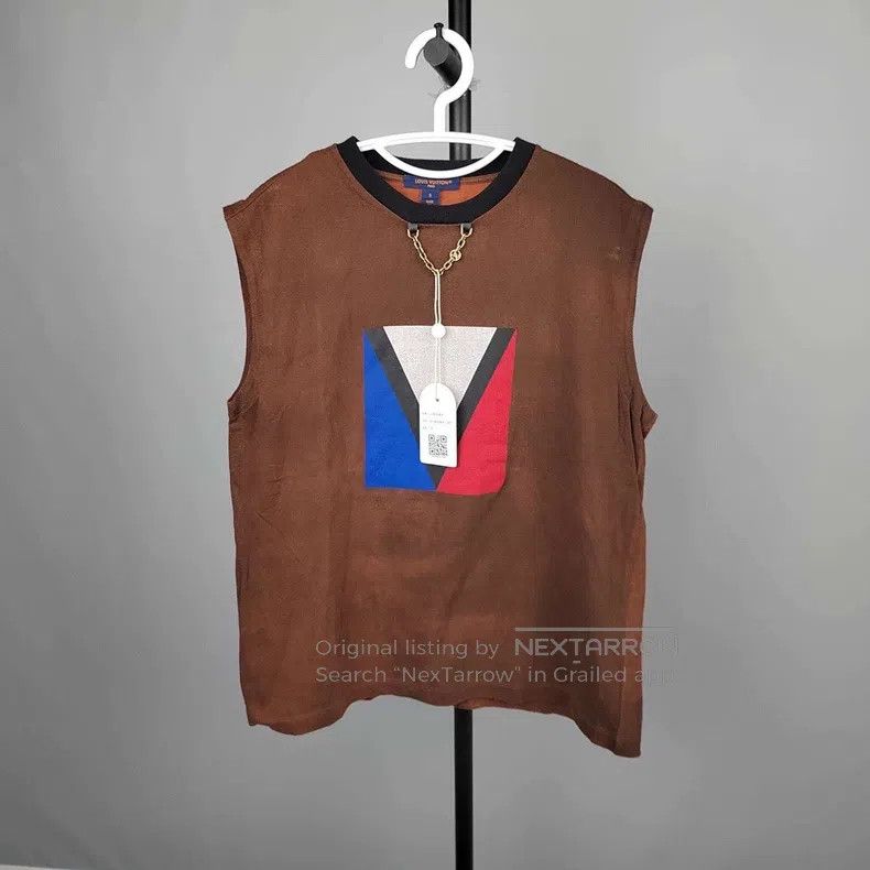 Louis Vuitton Louis Vuitton Cotton sleeveless vest Size US S / EU 44-46 / 1 - 1 Thumbnail