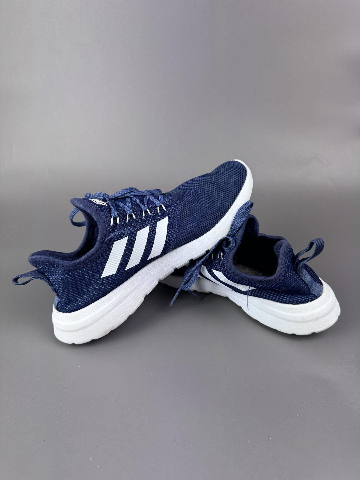 Adidas Adidas Navy Blue Lightweight Mesh Athletic Sneakers Size US 8.5 / EU 41-42 - 2 Thumbnail