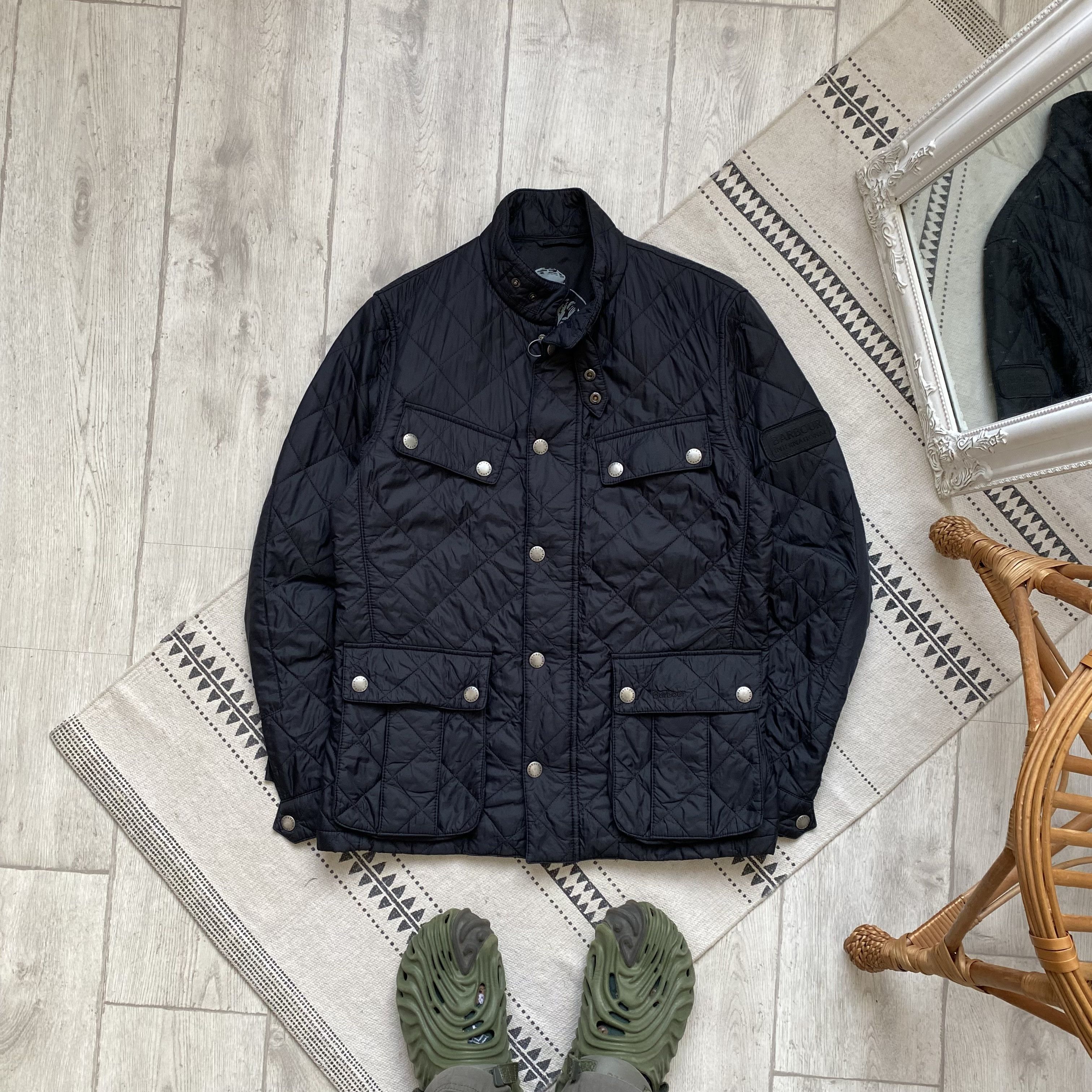 Barbour Designer Barbour International Quilted jacket Ariel Grailed