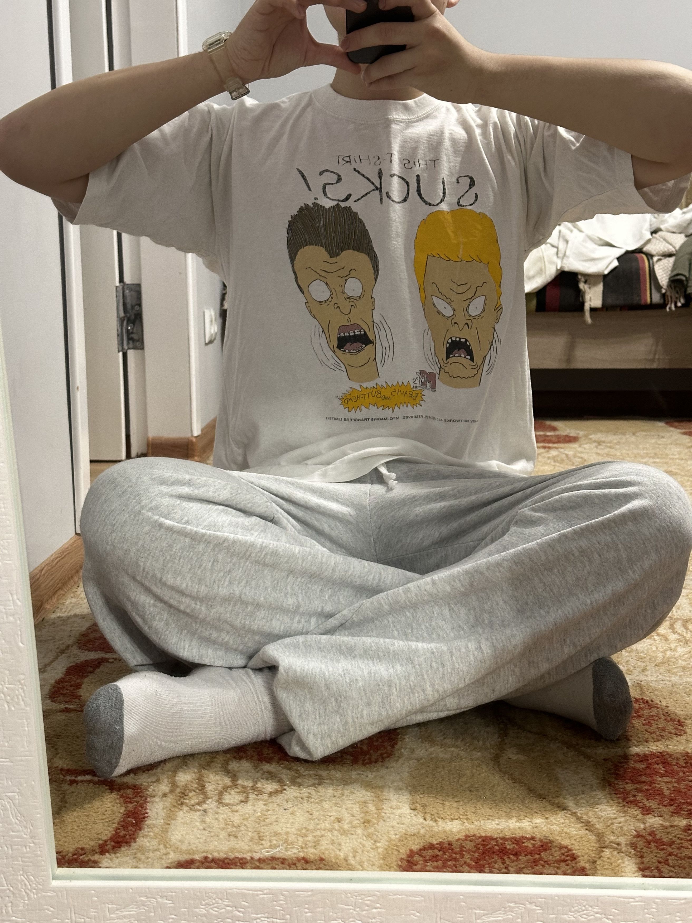 Mtv × Vintage 🔥EXCLUSIVE🔥 Beavis and Butt-Head T-Shirt Size US L / EU 52-54 / 3 - 11 Thumbnail