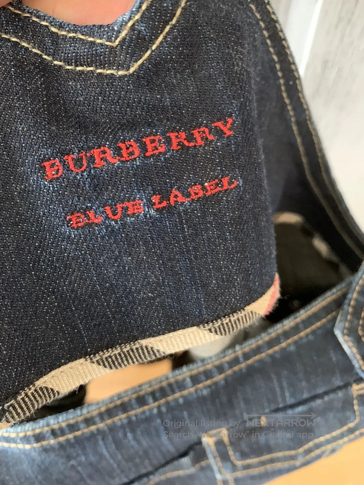 Burberry Burberry Denim Skirt Size 38. Size 37" - 4 Thumbnail