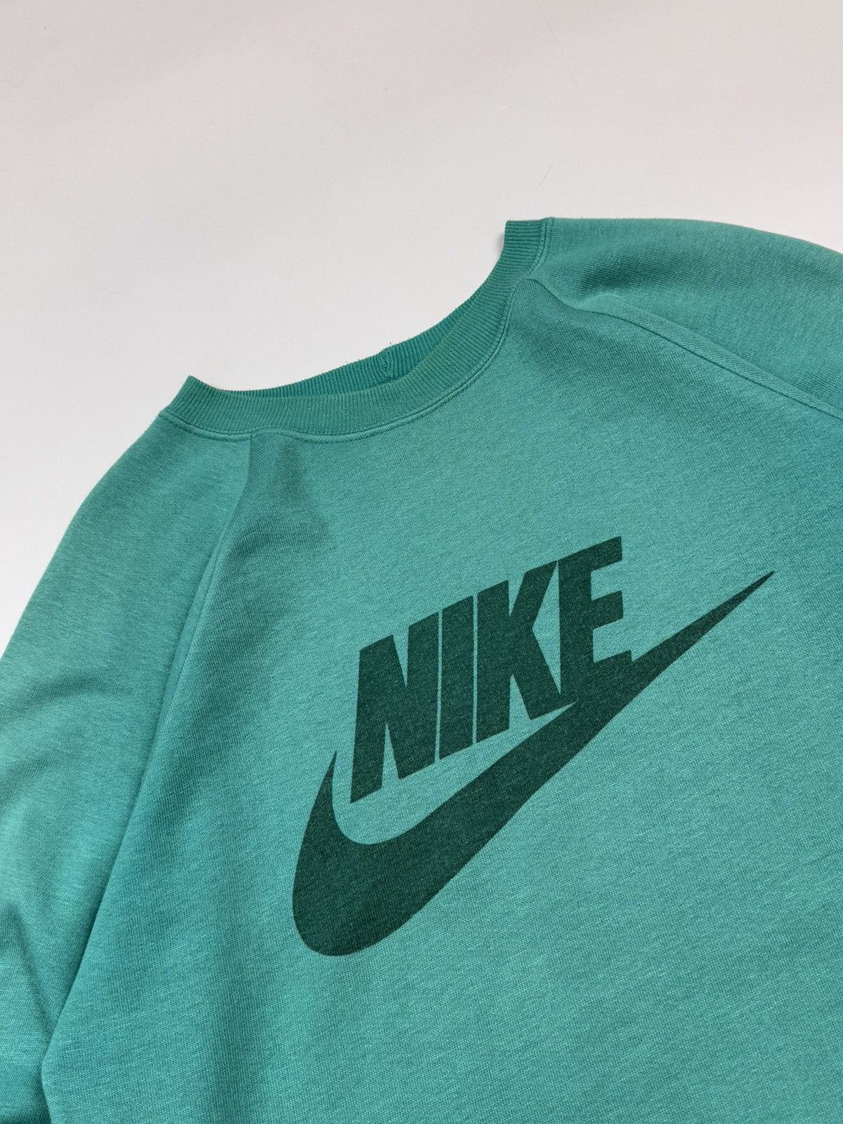 Nike × Vintage Vintage 70s Nike spell out sweatshirt Size US M / EU 48-50 / 2 - 2 Thumbnail
