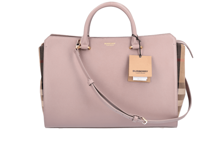 Burberry o1w1db10226 Size: OS / Banwell Two-Way Bag In Mink Grey Size ONE SIZE - 1 Thumbnail