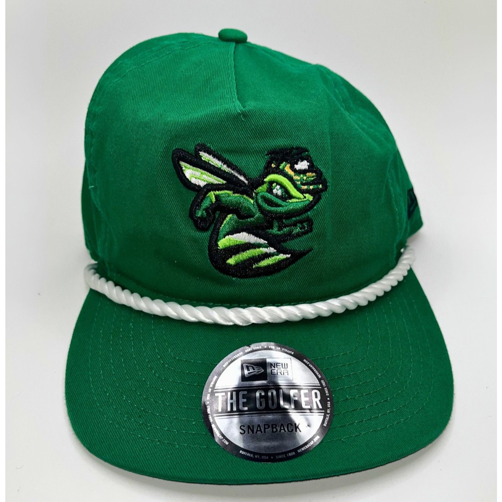 New Era Augusta GreenJackets New Era Golfer Rope Snapback Hat MiLB Size ONE SIZE - 3 Thumbnail