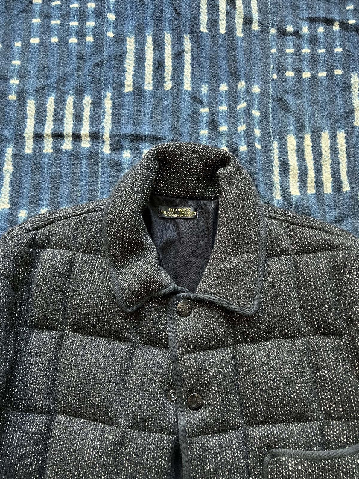 Brown's Beach Jacket Brown's Beach Wool Padded Duck Down Jacket At Last & Co Size US M / EU 48-50 / 2 - 3 Thumbnail