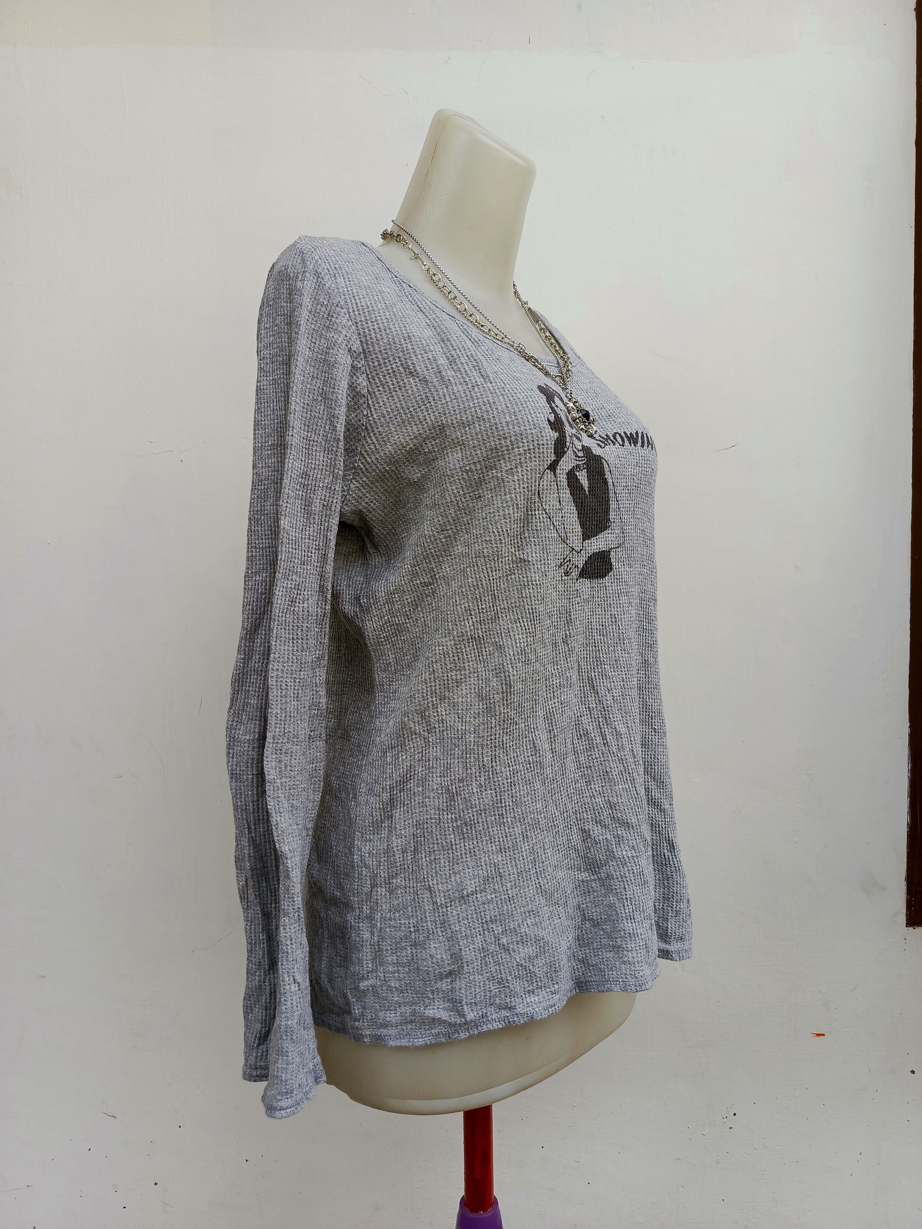 Japanese Brand Chocol Raffine Long Sleeve Tee Size L / US 10 / IT 46 - 3 Thumbnail