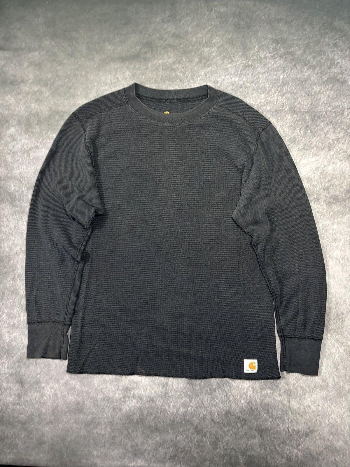 Carhartt Vintage Carhartt Thermal Longsleeve Thrashed Faded 1990s L Size US L / EU 52-54 / 3 - 1 Thumbnail