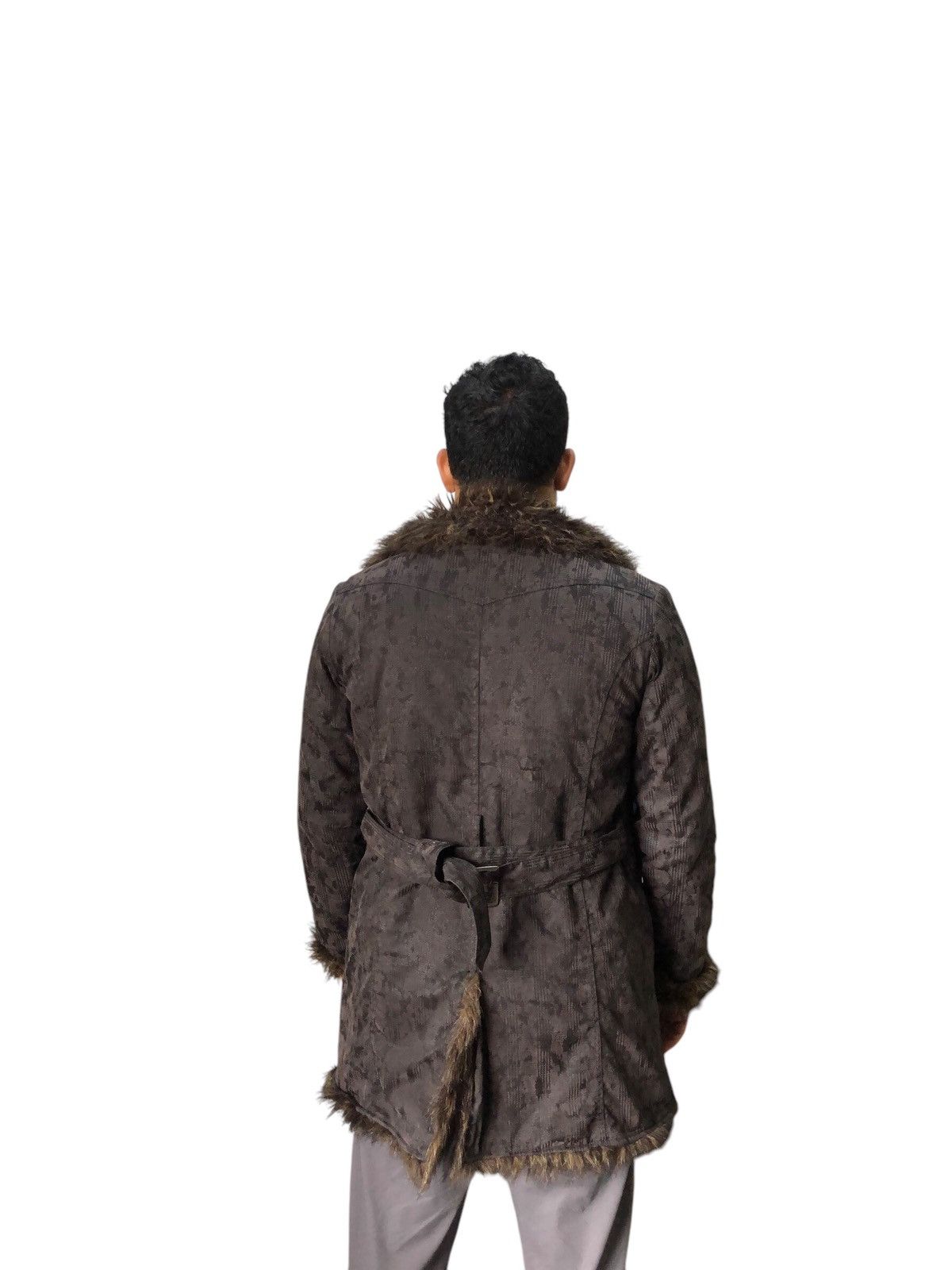 If Six Was Nine Rare❗️In The Attic Bondage Fur Punk Jacket Size US L / EU 52-54 / 3 - 7 Thumbnail