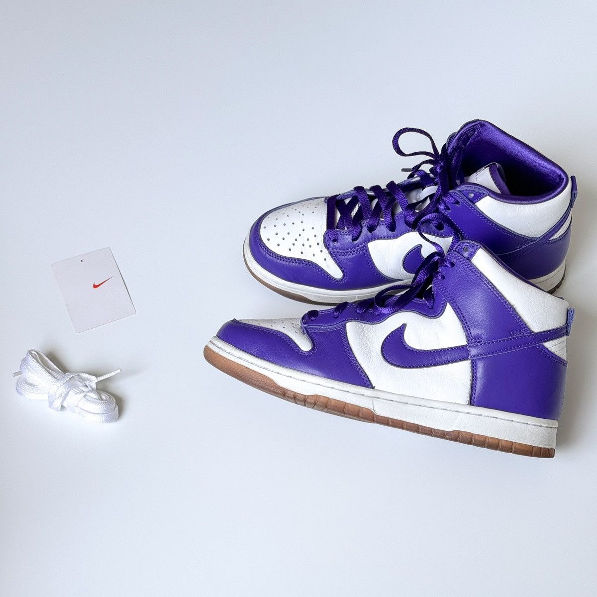 Nike Nike Dunk High Varsity Purple Size US 9.5 / IT 39.5 - 13 Thumbnail