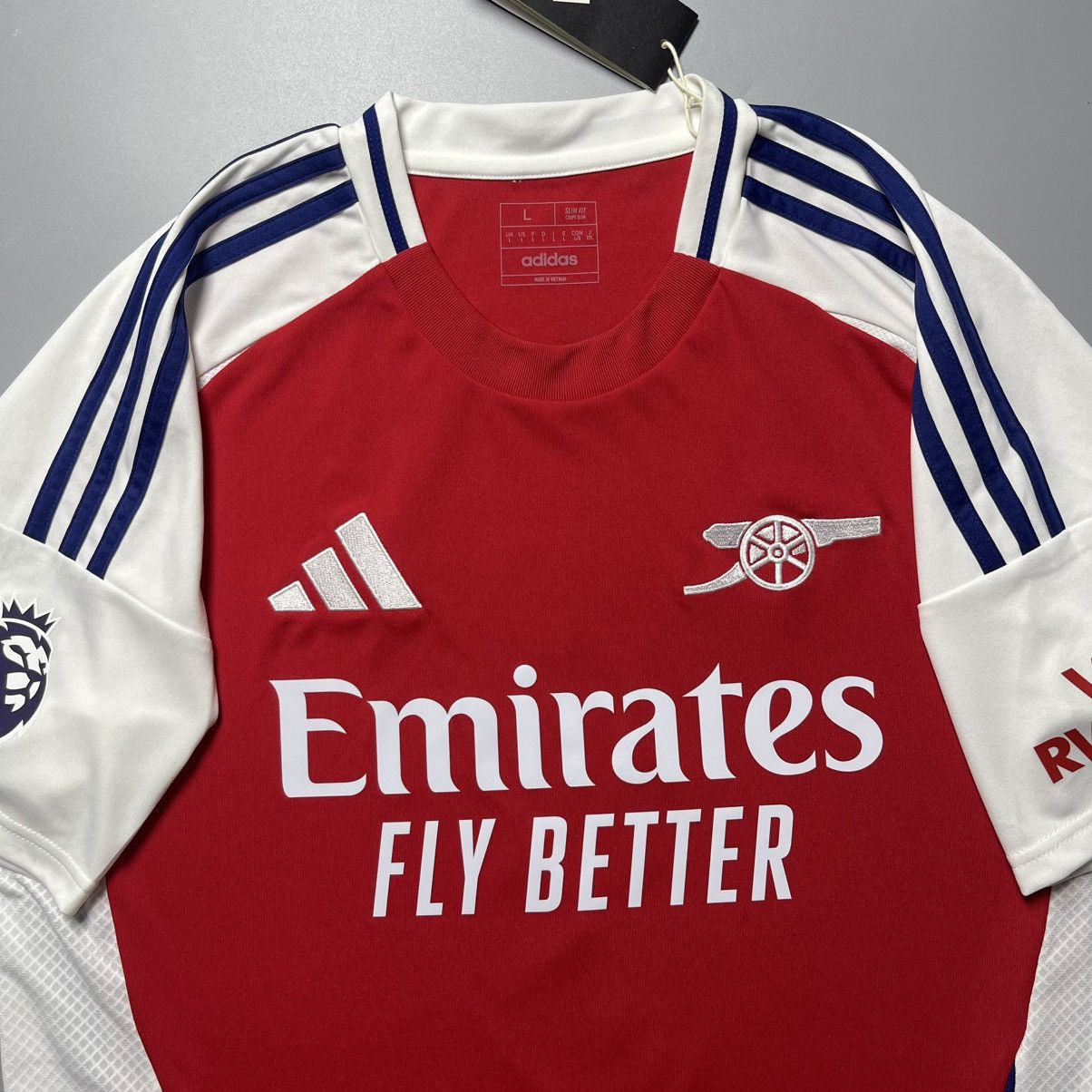 Vintage ARSENAL ADIDAS 2024/2025 FOOTBALL HOME JERSEY #9 JESUS Size US L / EU 52-54 / 3 - 4 Thumbnail
