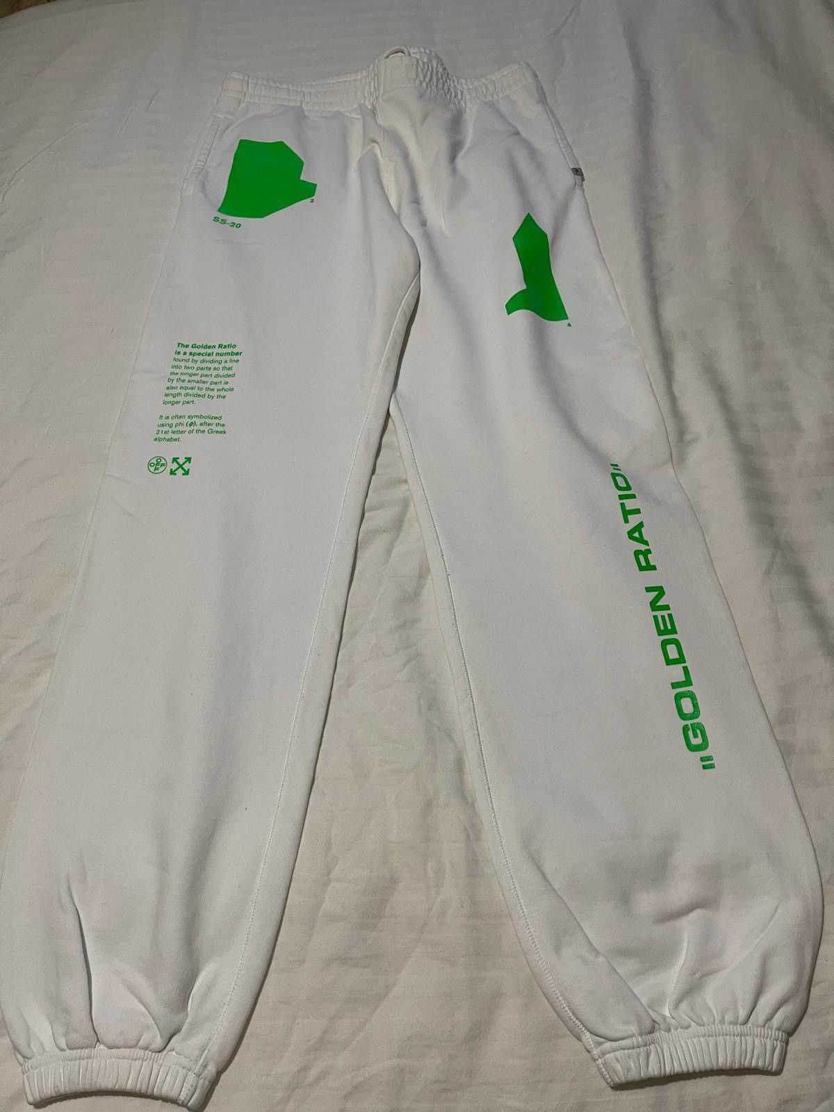 Off-White Off-white sweat pants gently used condition XXL Size US 36 / EU 52 - 3 Thumbnail