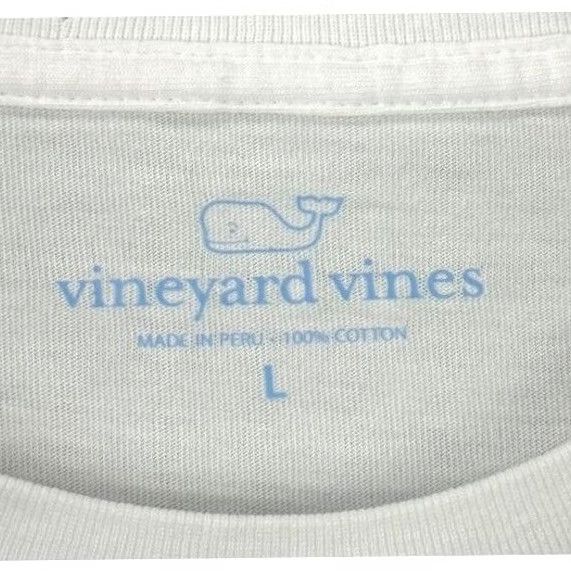 Vineyard Vines Vineyard Vines Shirt Adult Large White Class Of 2018 Long Sleeve Graphic Tee Men Size US L / EU 52-54 / 3 - 6 Thumbnail