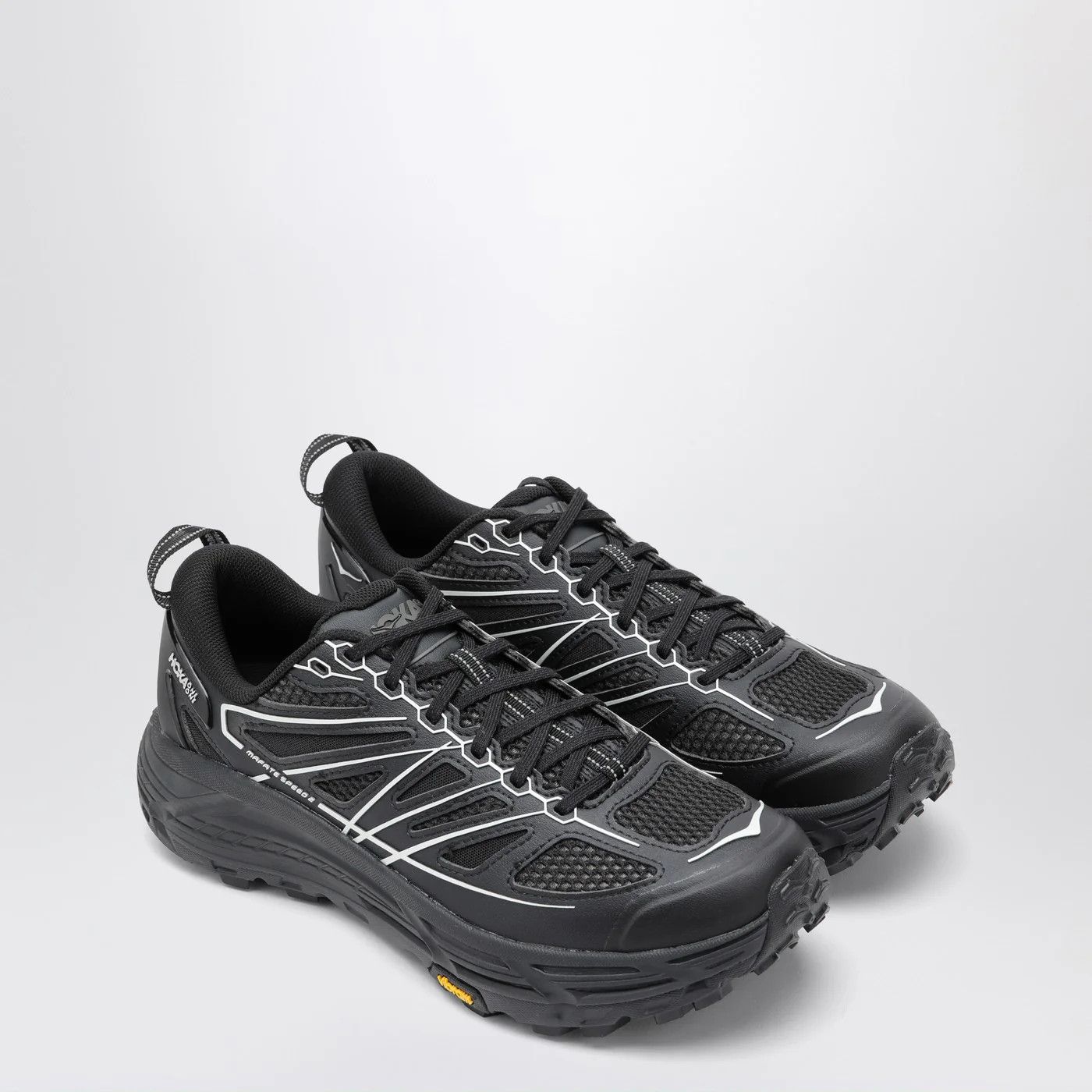 Hoka o1d2blof0426 Speed 2 Low-Top Sneakers in White/Black Size US 10.5 / EU 43-44 - 2 Thumbnail