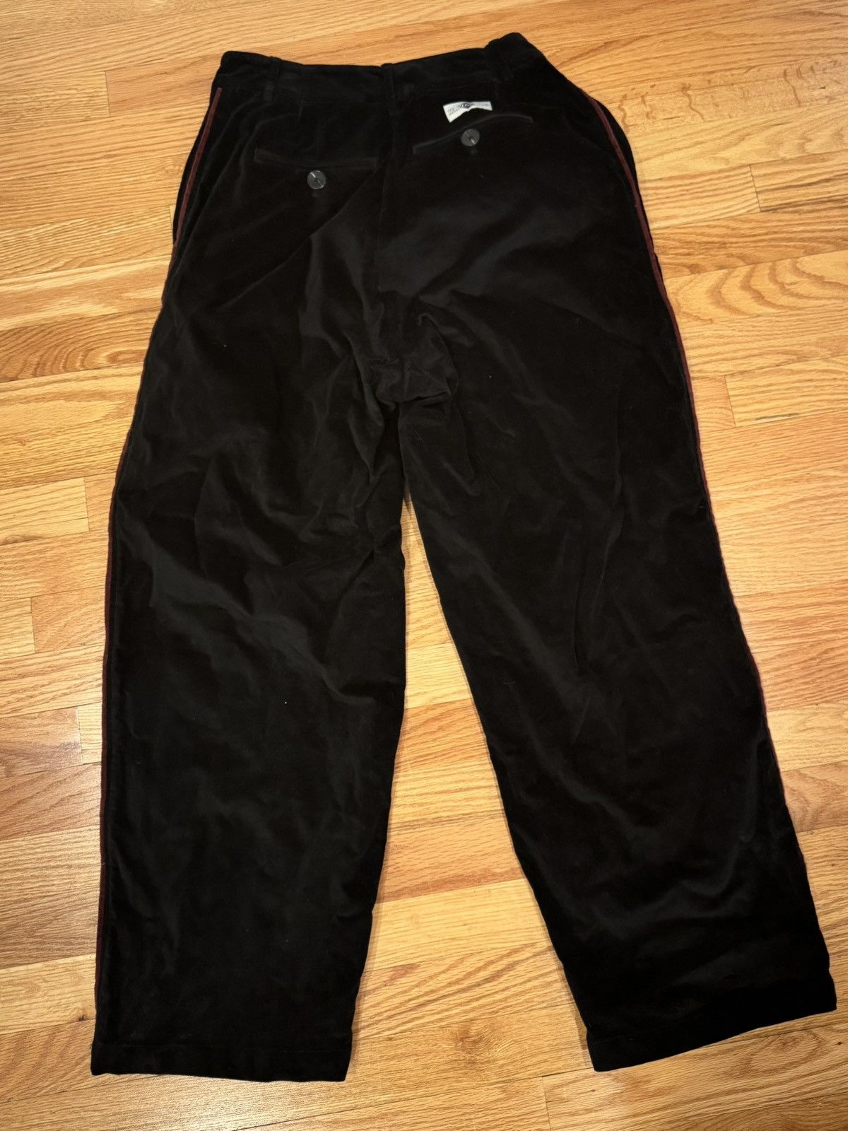 YARDSALE Yardsale Twill Slacks Black baggy size large Size US 32 / EU 48 - 2 Thumbnail
