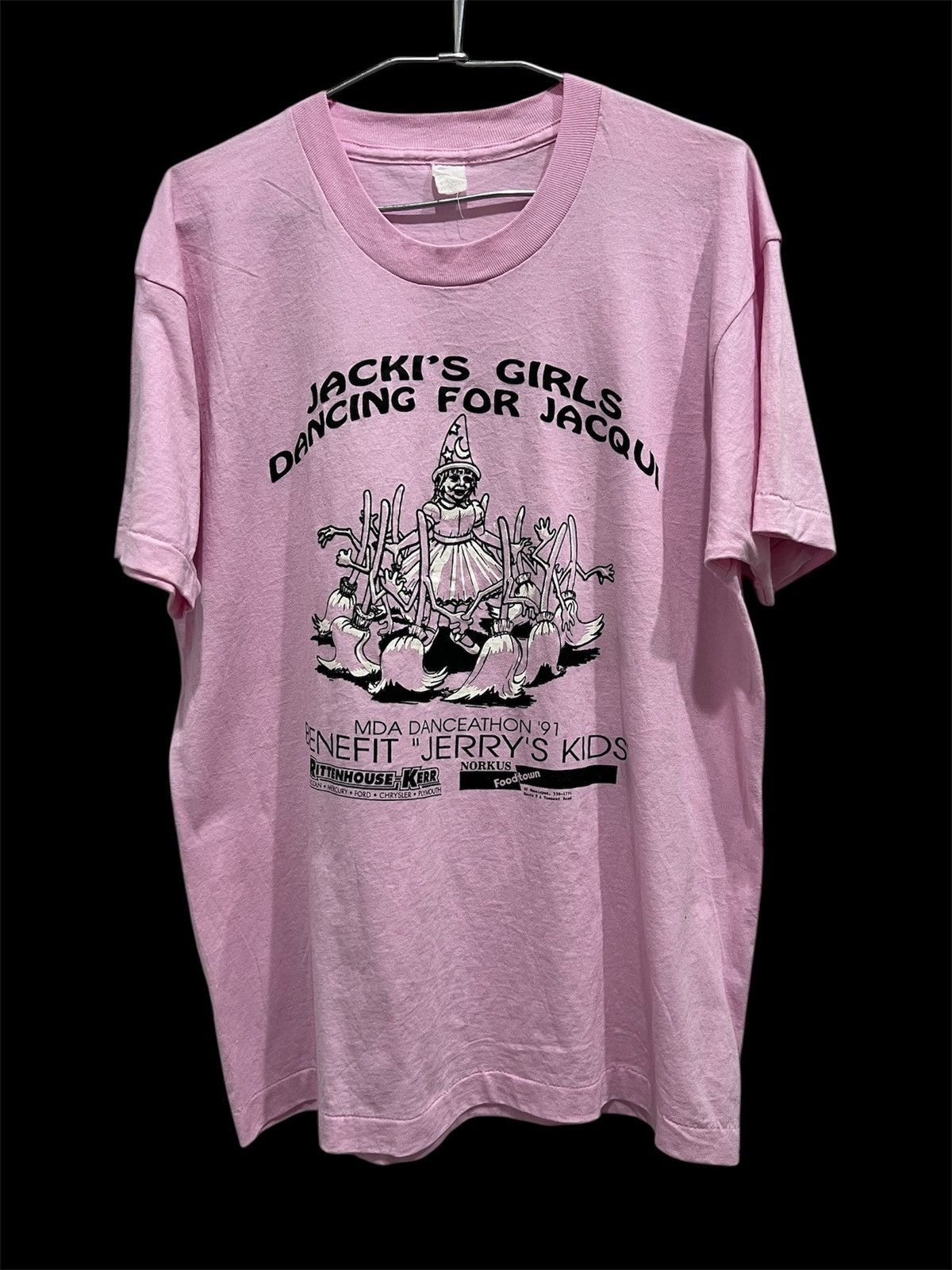 Vintage Vintage ACKI'S GIRLS DANCING JACQUI graphic streetwear Tee Size US L / EU 52-54 / 3 - 2 Thumbnail