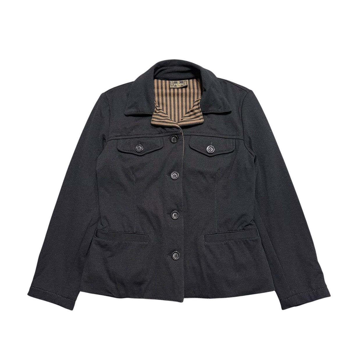 Fendi Fendi Women Crop Jacket Size S / US 4 / IT 40 - 2 Thumbnail