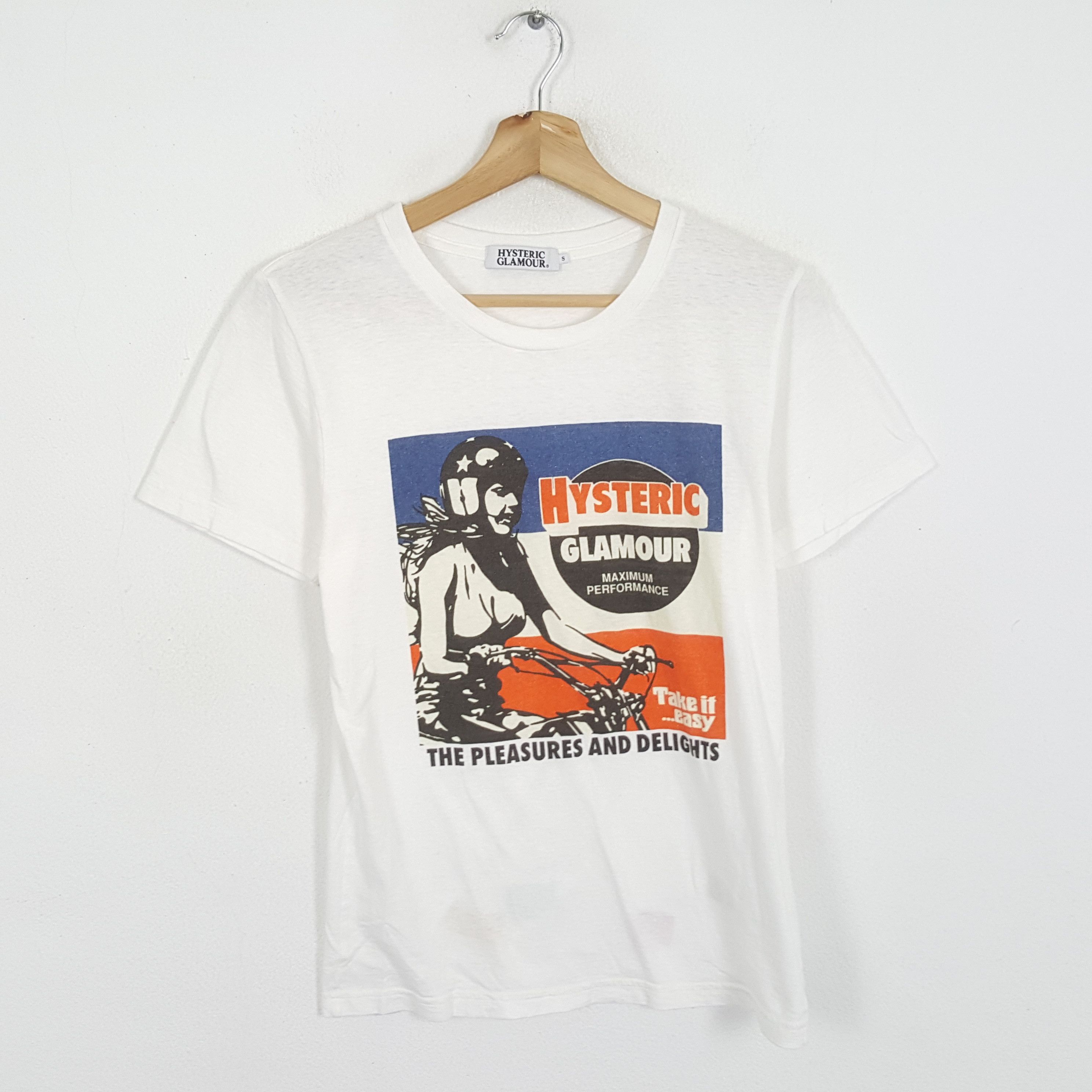 Hysteric Glamour × Japanese Brand × Vintage Vintage HYSTERIC GLAMOUR Japanese Fashion Brand T-Shirts Size XS / US 0-2 / IT 36-38 - 1 Thumbnail