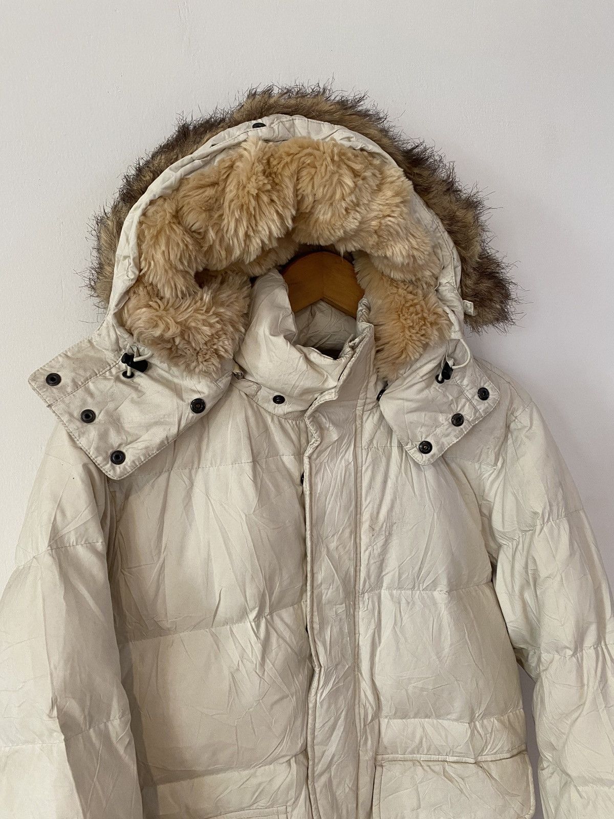 If Six Was Nine × Japanese Brand × Le Grande Bleu (L.G.B.) Fur jacket down puffer IfSixWasNine LGB Style Size US S / EU 44-46 / 1 - 9 Thumbnail