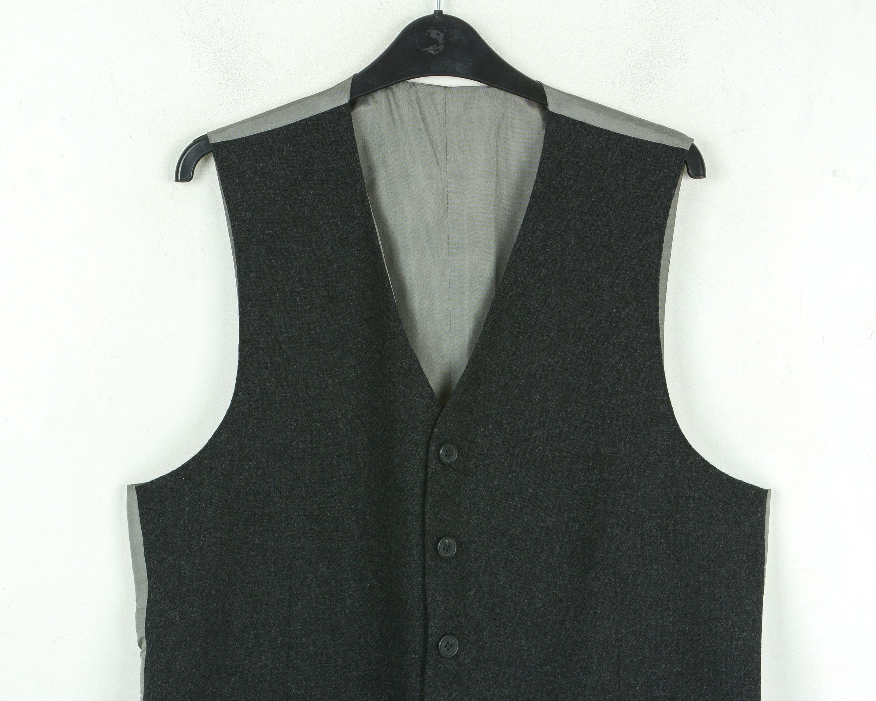 C&A C&A Button Down Smart Vest Tank Wool Gilet Suit Weddings L Size US L / EU 52-54 / 3 - 2 Thumbnail
