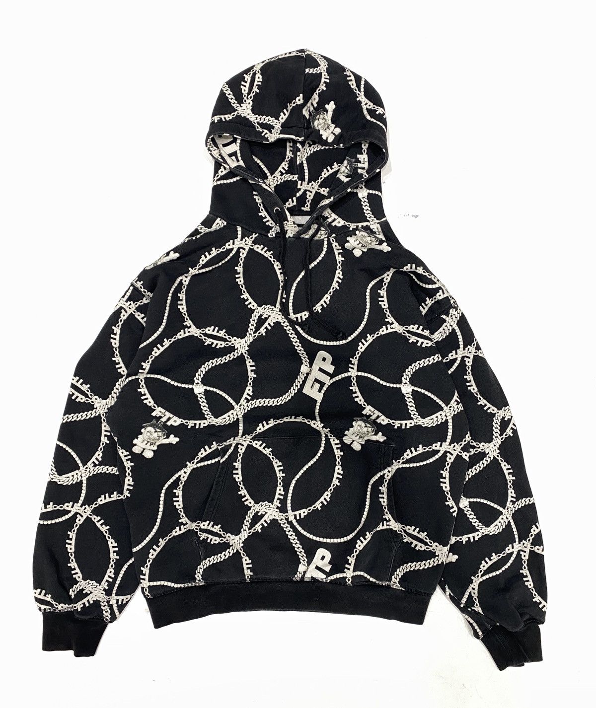 Fuck The Population FTP Diamond Chain Pullover Hoodie Size US XL / EU 56 / 4 - 1 Thumbnail