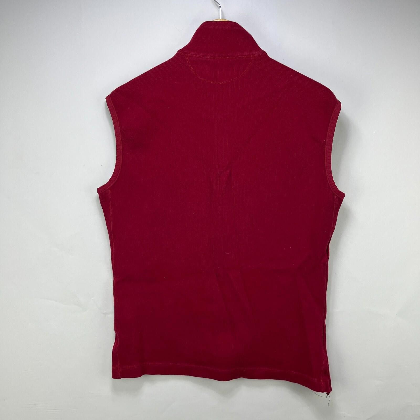 Polo Ralph Lauren Vintage Polo Ralph Lauren Pony Vest Size Medium Red Sweater Size US M / EU 48-50 / 2 - 9 Thumbnail