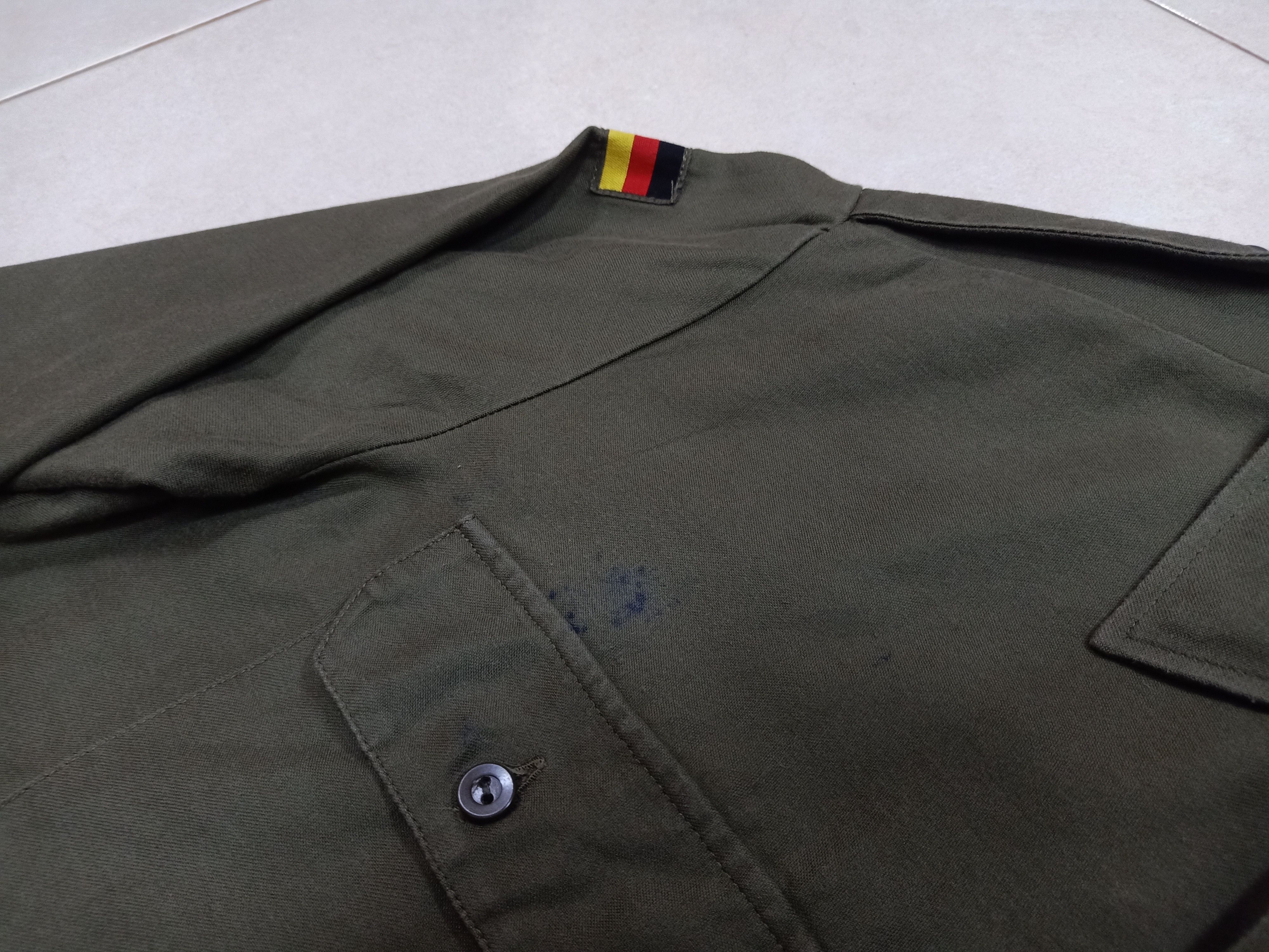 Other 1985 WAHLER Germany Military Army Field Shirt Size US L / EU 52-54 / 3 - 10 Thumbnail
