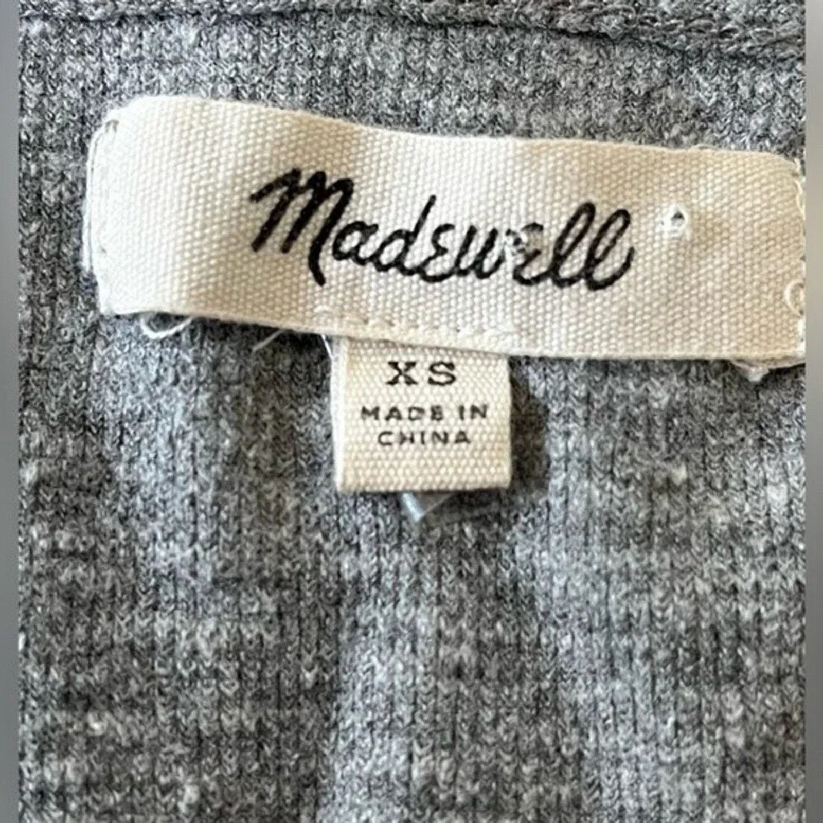 Madewell Madewell Rehersal Henley Tee, size XS Size XS / US 0-2 / IT 36-38 - 3 Thumbnail