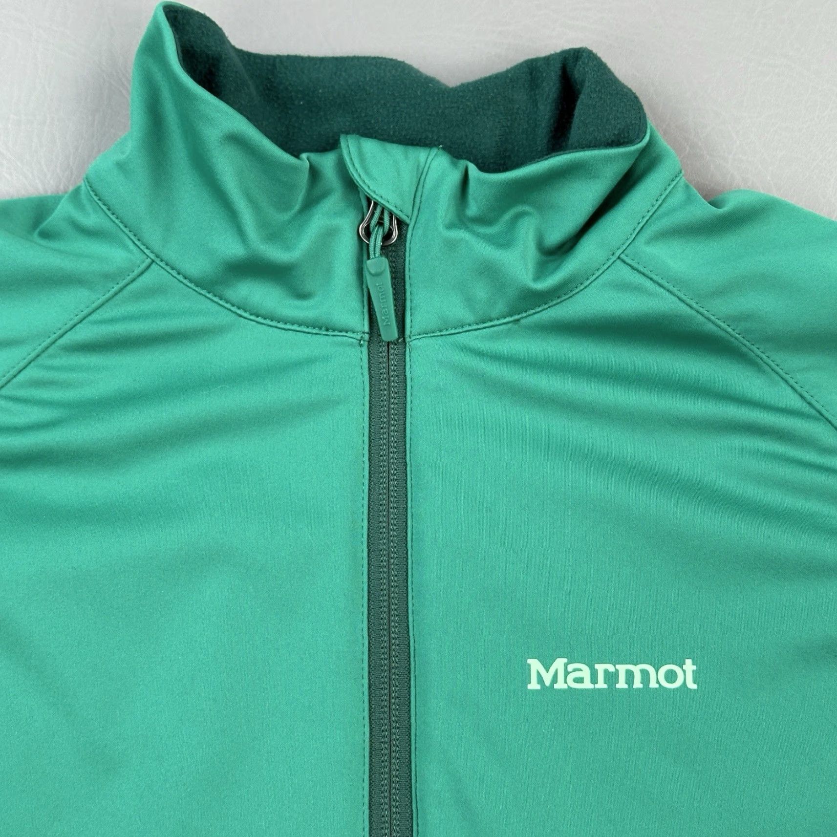 Marmot Marmot Leadville Jacket Women's Medium Green Colorblock Soft Shell Windstopper Jacket (M) Womens Windbreaker Fall Spring Winter Regular Size M / US 6-8 / IT 42-44 - 6 Thumbnail