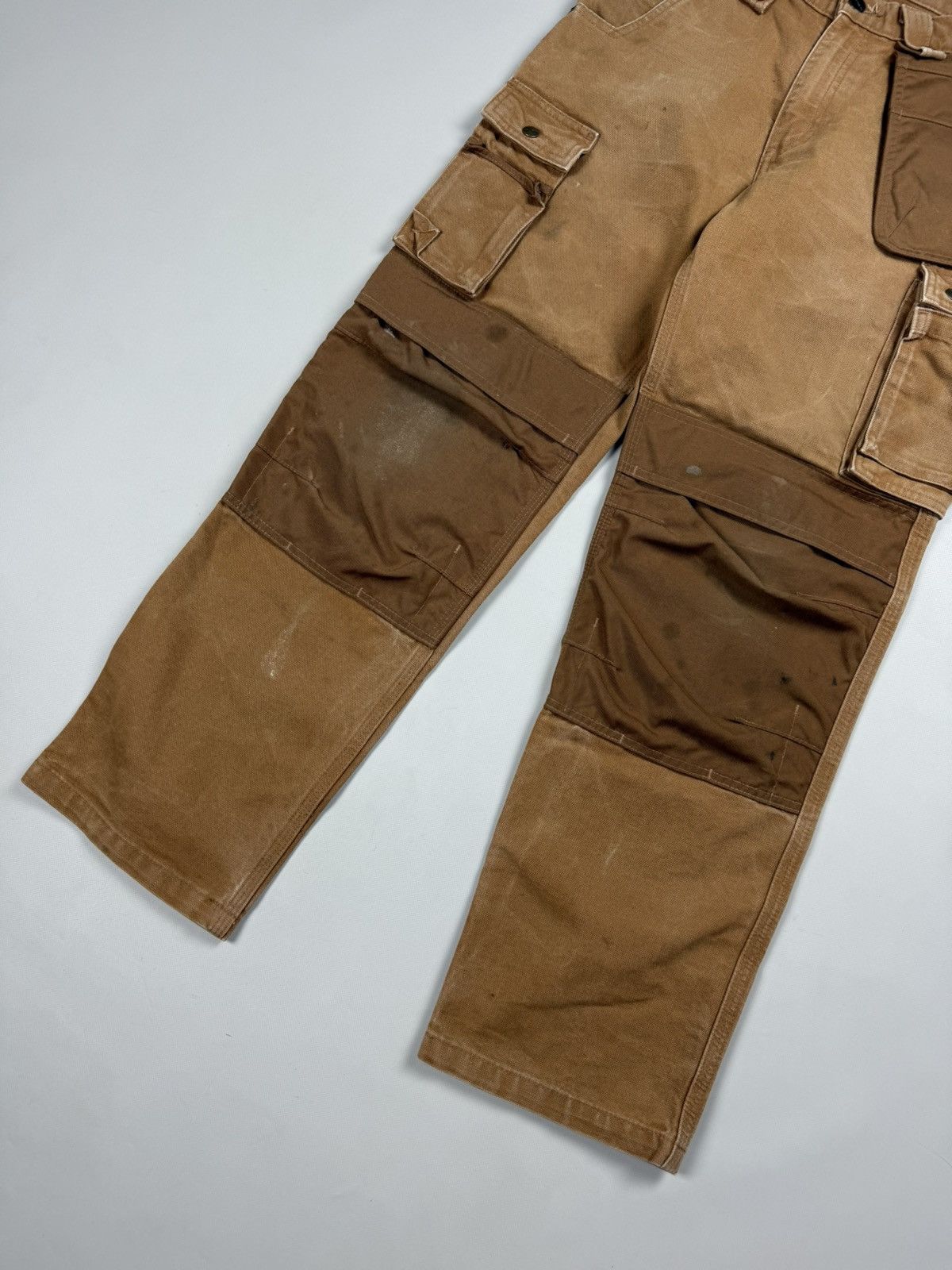 Carhartt Carhartt Canvas Workwear Double Knee Cargo Pants Trousers Size US 30 / EU 46 - 3 Thumbnail