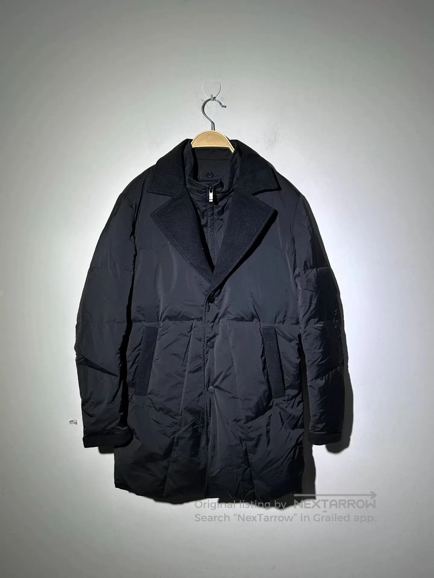 Ermenegildo Zegna Zegna Men's Puffer Jacket with Detachable Zip. Size US M / EU 48-50 / 2 - 1 Thumbnail