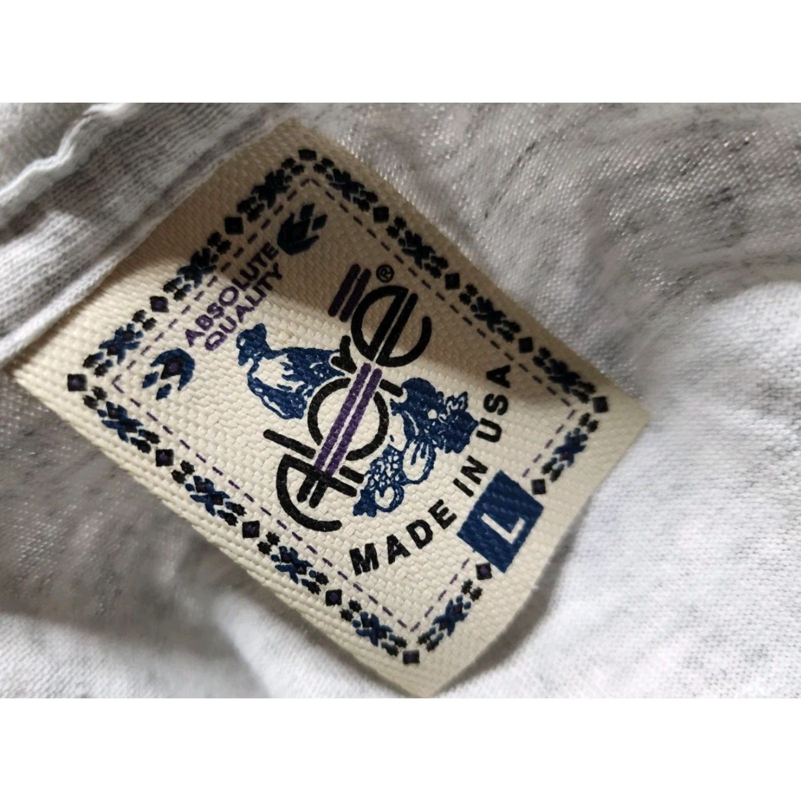 Vintage VINTAGE Alore United Way T Shirt Mens L Crew Neck Short Sleeve Cotton Gray Double Sided 2-Sided Graphic Print 90s Event Community Mens Size US L / EU 52-54 / 3 - 5 Thumbnail