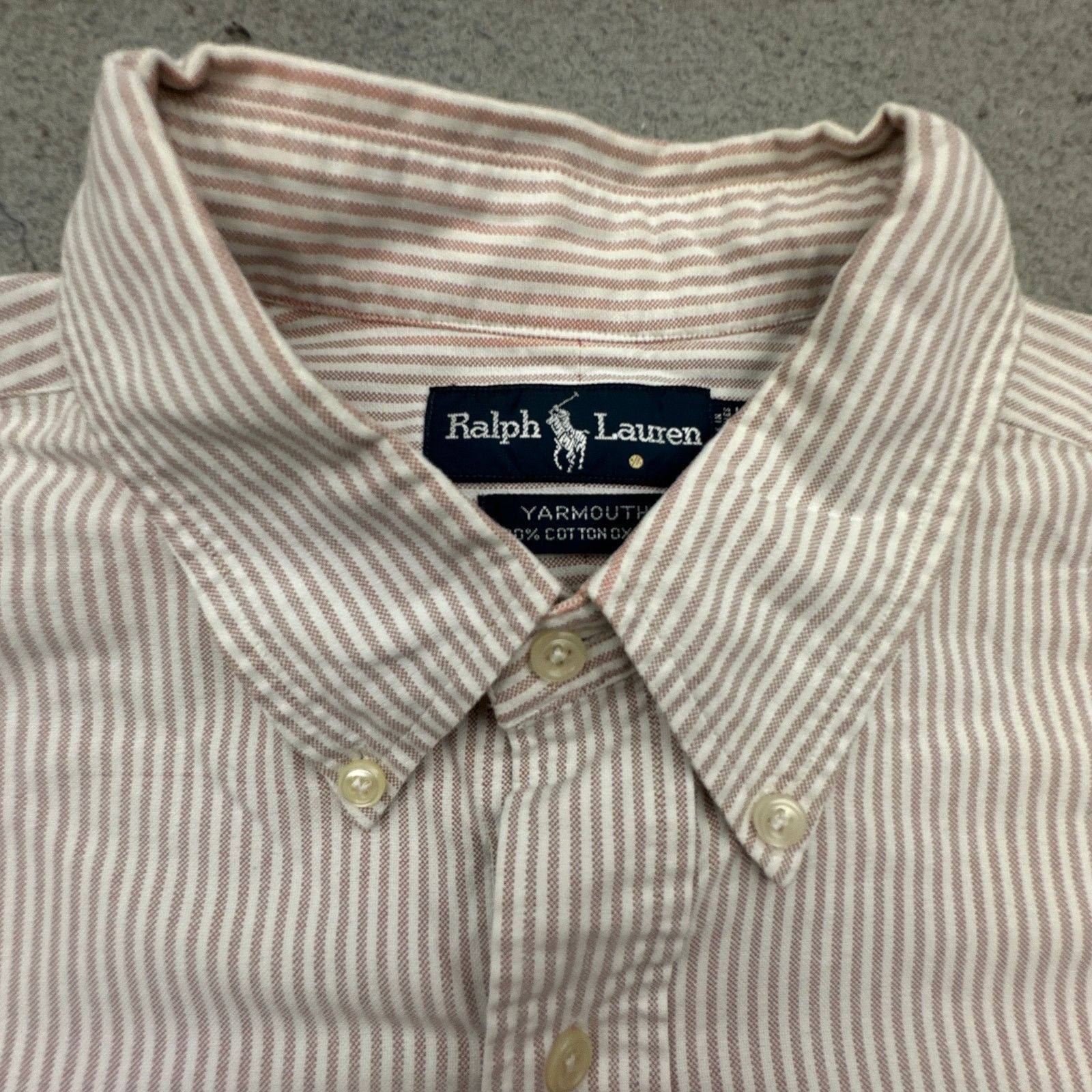 Ralph Lauren Ralph Lauren Yarmouth Button Down Shirt Mens 16.5 35 Large Size US L / EU 52-54 / 3 - 8 Thumbnail