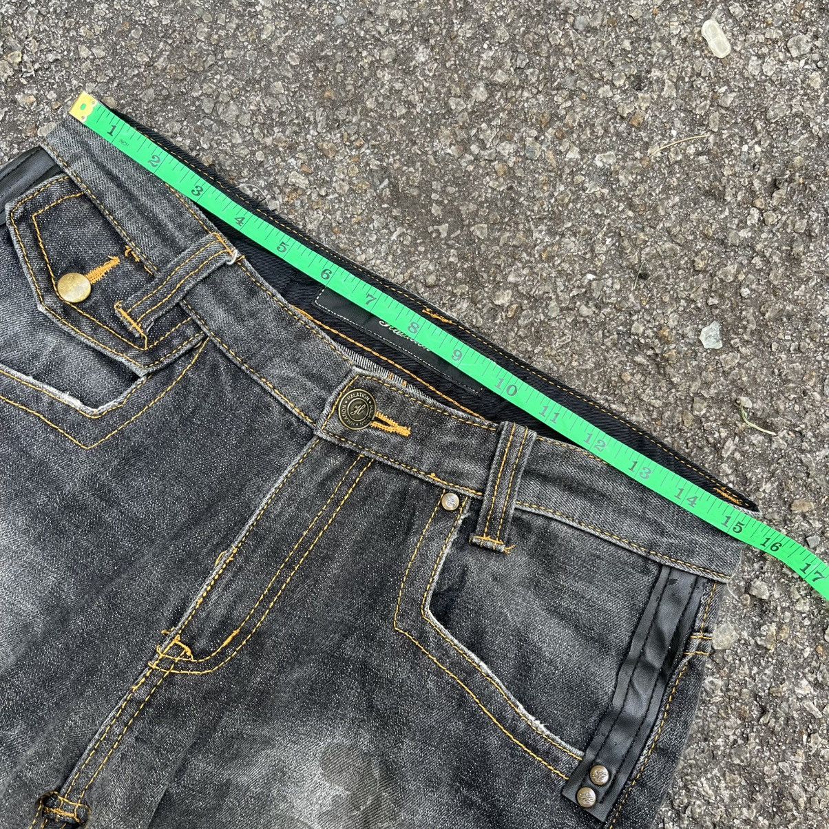 Hysteric Glamour Japanese Jeans Halation Japan Printed Denim Faded Black Size US 30 / EU 46 - 6 Thumbnail