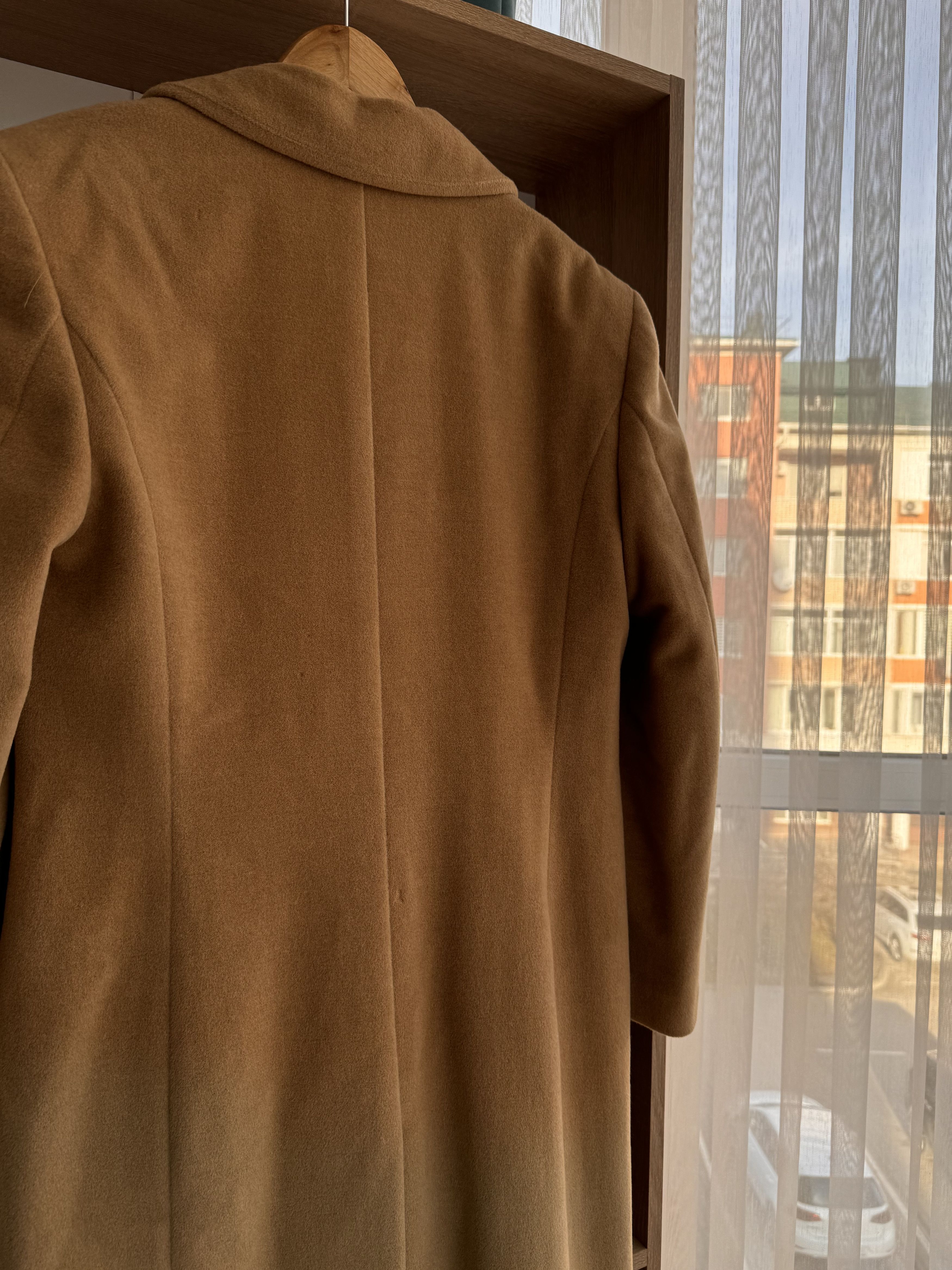 Cerruti 1881 Vintage Cerruti 1881 Wool & Cashmere Beige W’ Coat Size M / US 6-8 / IT 42-44 - 9 Thumbnail