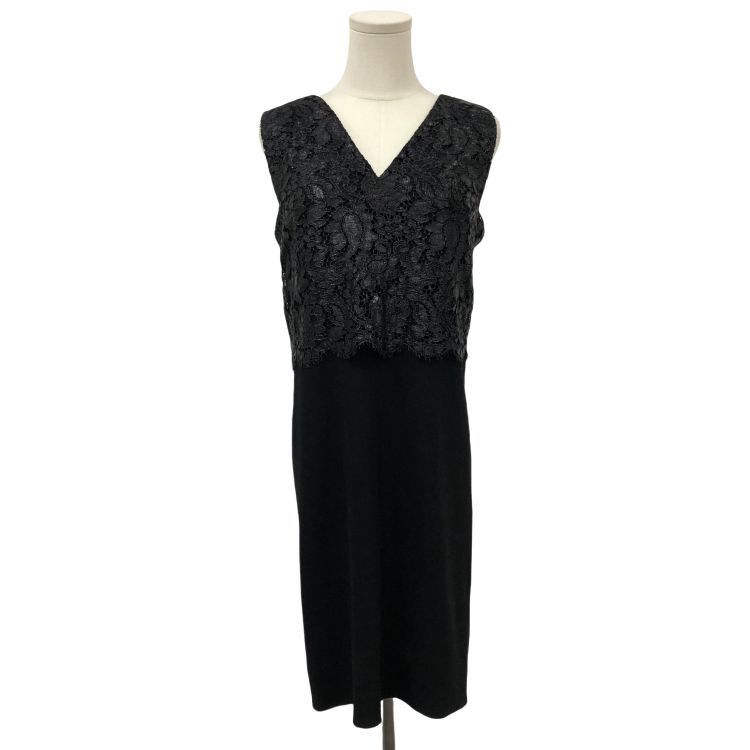 Balenciaga Balenciaga Black Lace Midi Dress Size 38 Size XS / US 0-2 / IT 36-38 - 1 Thumbnail
