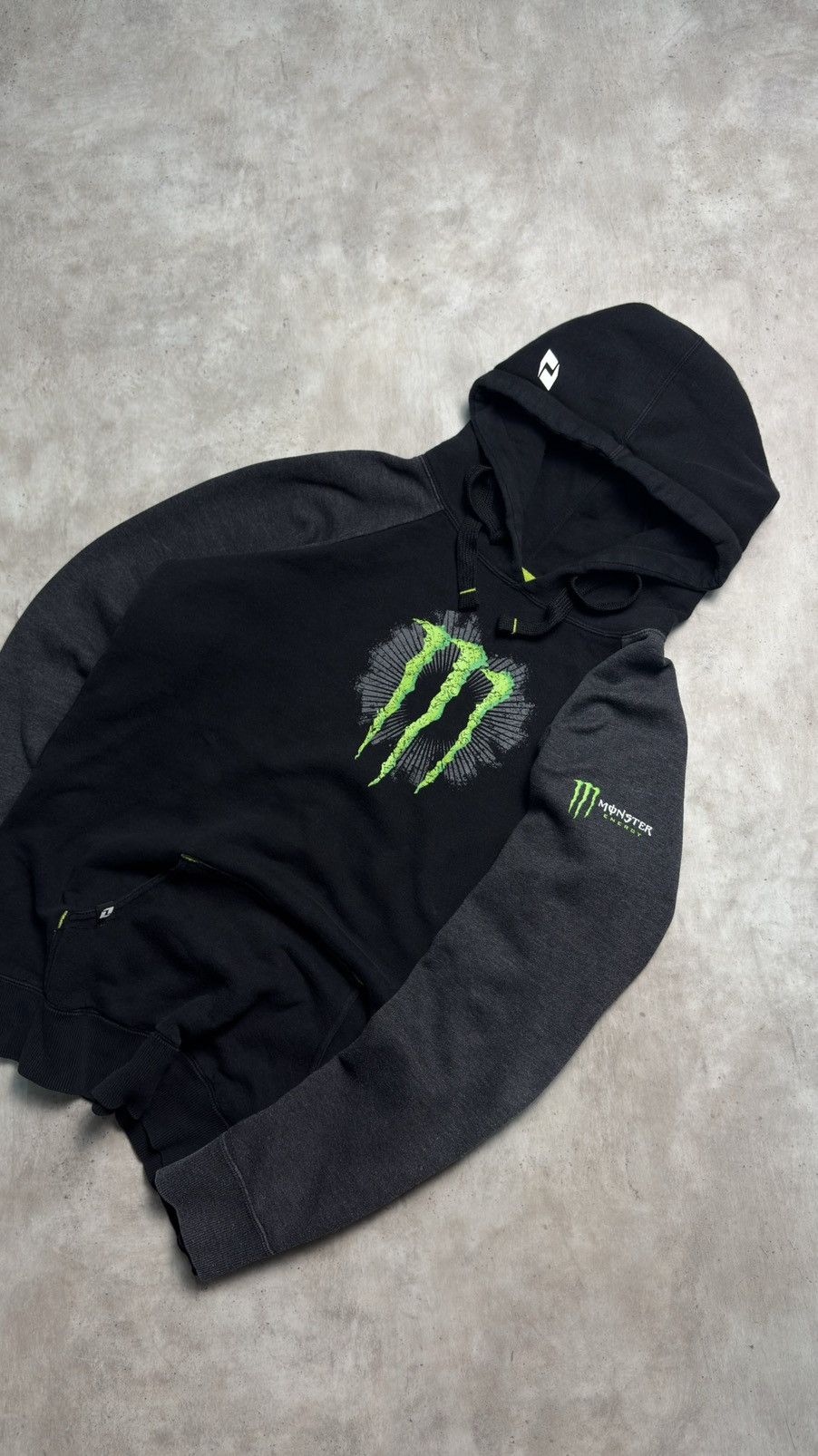 Vintage Vtg Monster Energy x One Industries Hoodie Motocross Y2K M Size US M / EU 48-50 / 2 - 1 Thumbnail