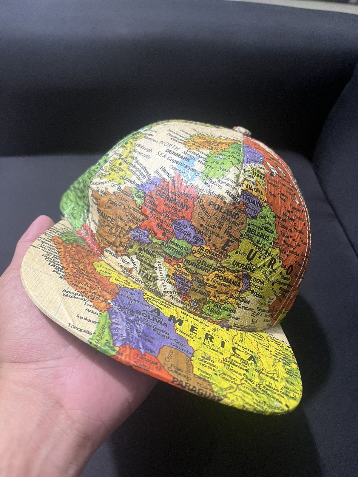 Supreme SUPREME SS12 MONDE CARTE CASQUETTE VINTAGE 5 PANEL Size ONE SIZE - 1 Thumbnail