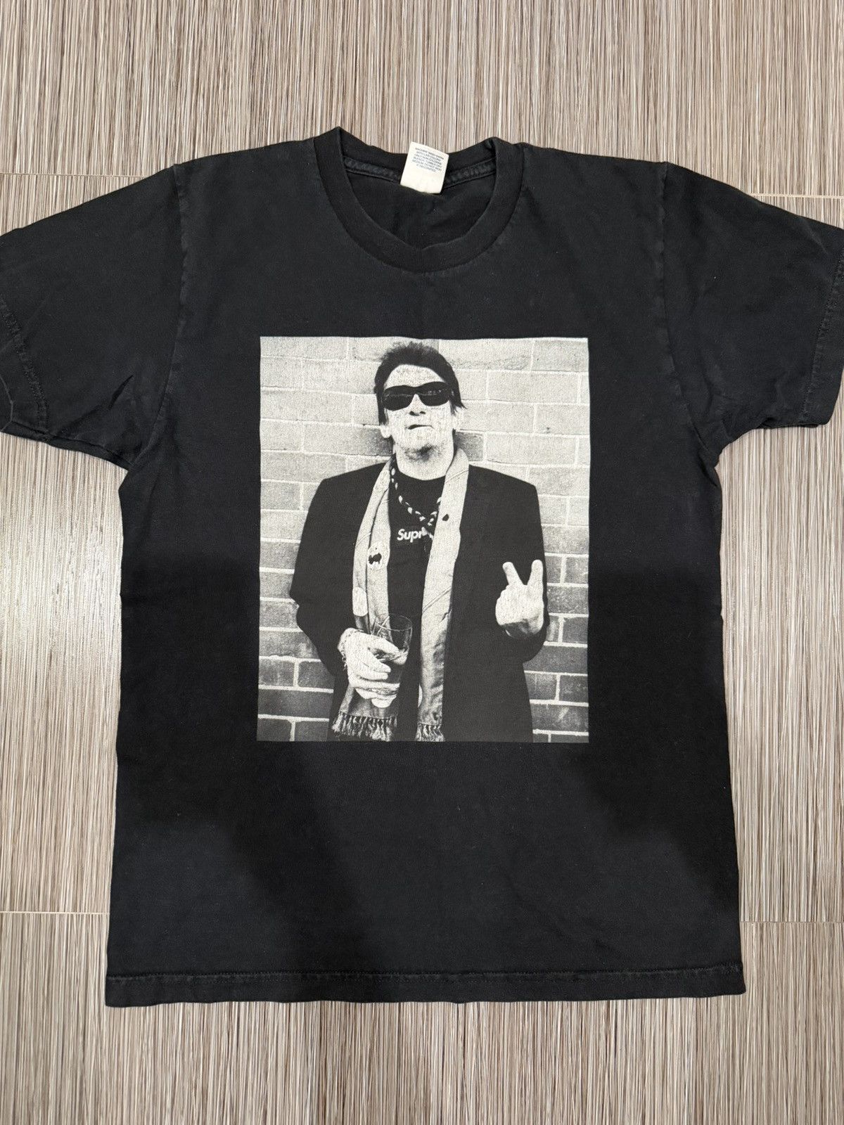 Supreme Supreme Shane McGowan Tee sz Med FW13 Size US M / EU 48-50 / 2 - 1 Thumbnail