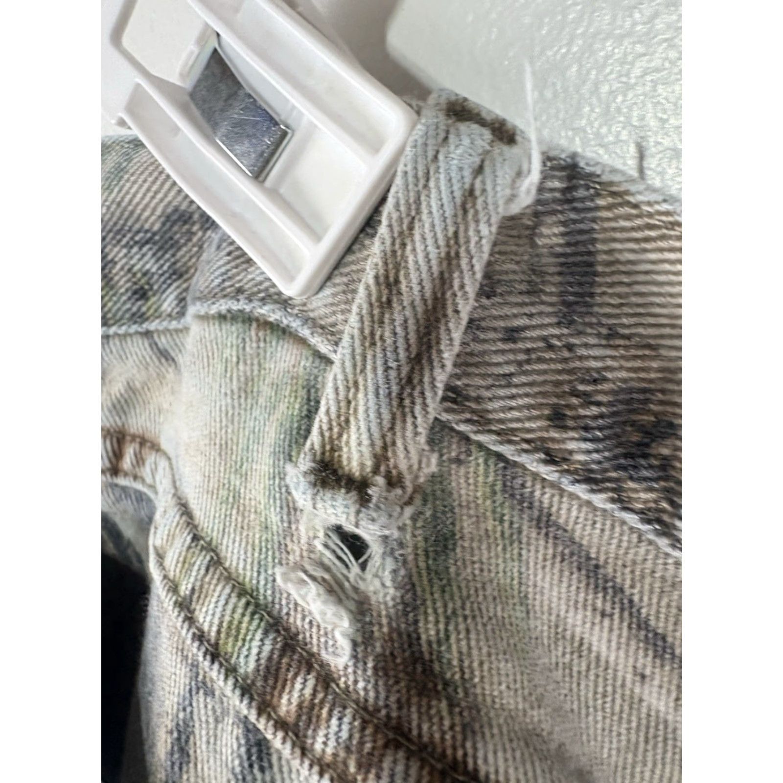 Wrangler VINTAGE Wrangler ProGear Pants Men 36x31 Camo/Brown Canvas Carpenter Workwear 5-Pocket Mens Size US 36 / EU 52 - 7 Thumbnail